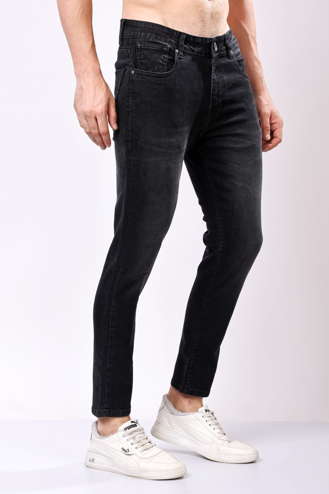 Stylox Men’s Ankle Fit Denim Jeans - Stylox
