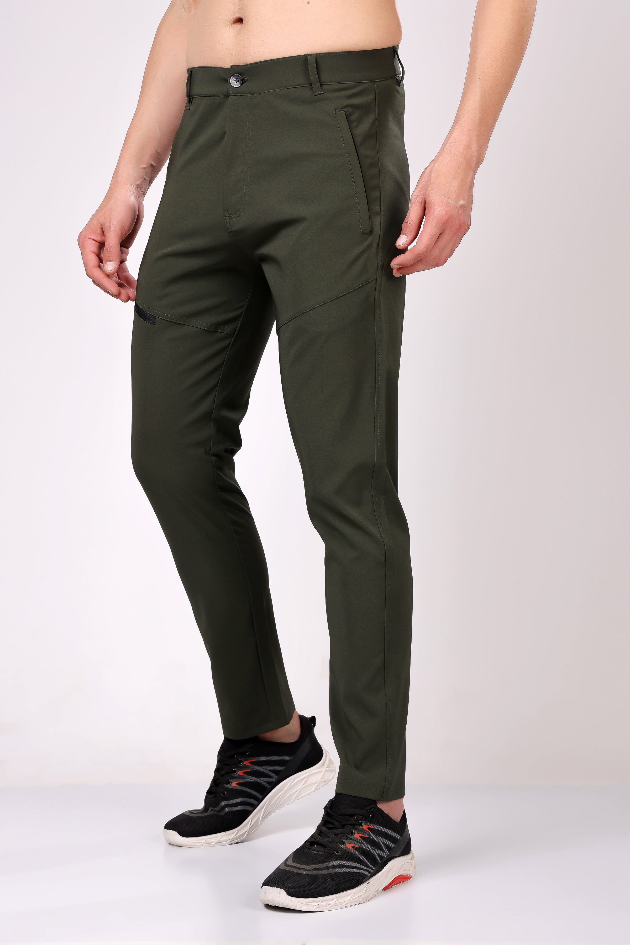 Stylox Men’s Classic Fit Trousers – Comfortable Formal & Casual Wear