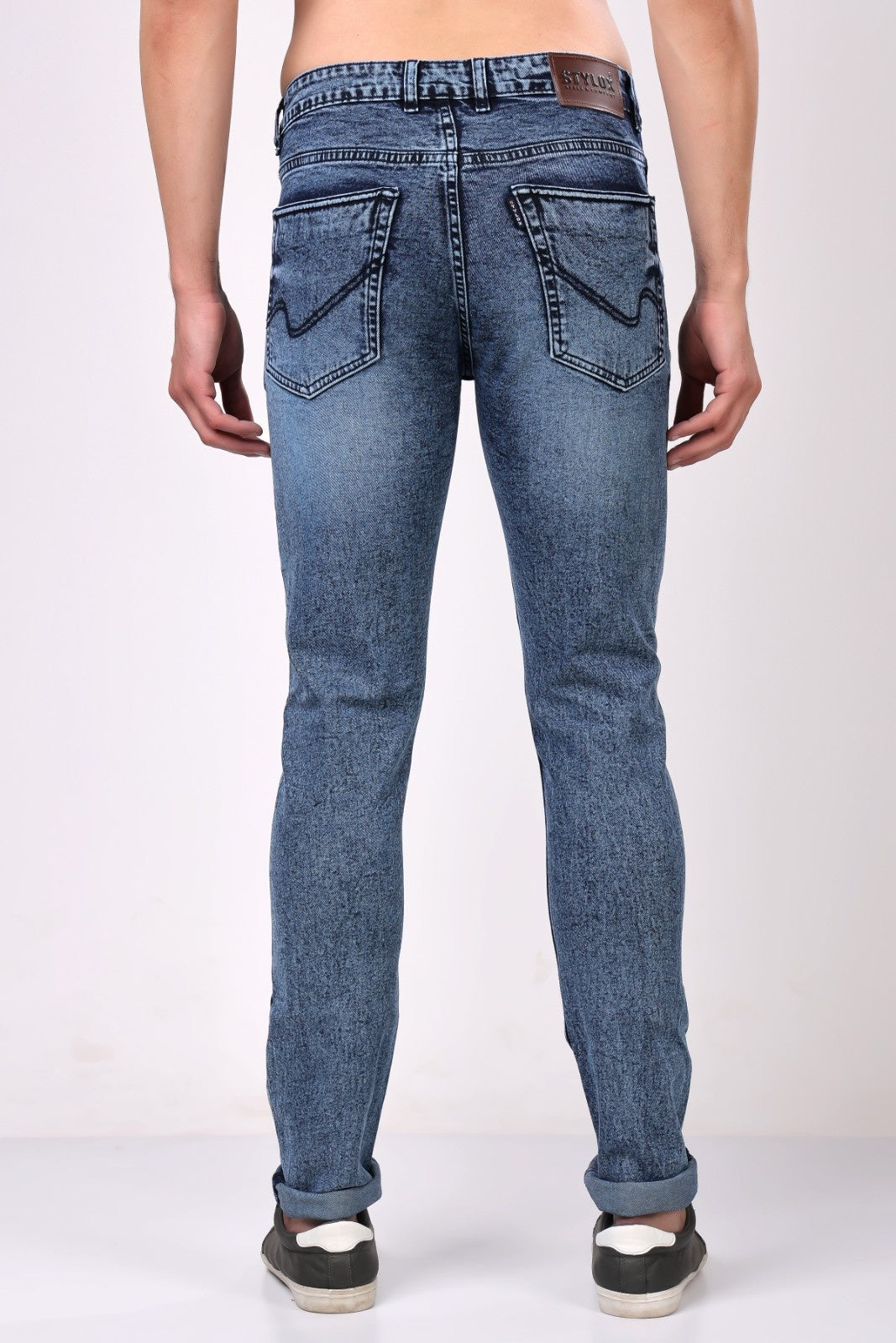 Stylox Slim Fit Denim Jeans - Blue,
