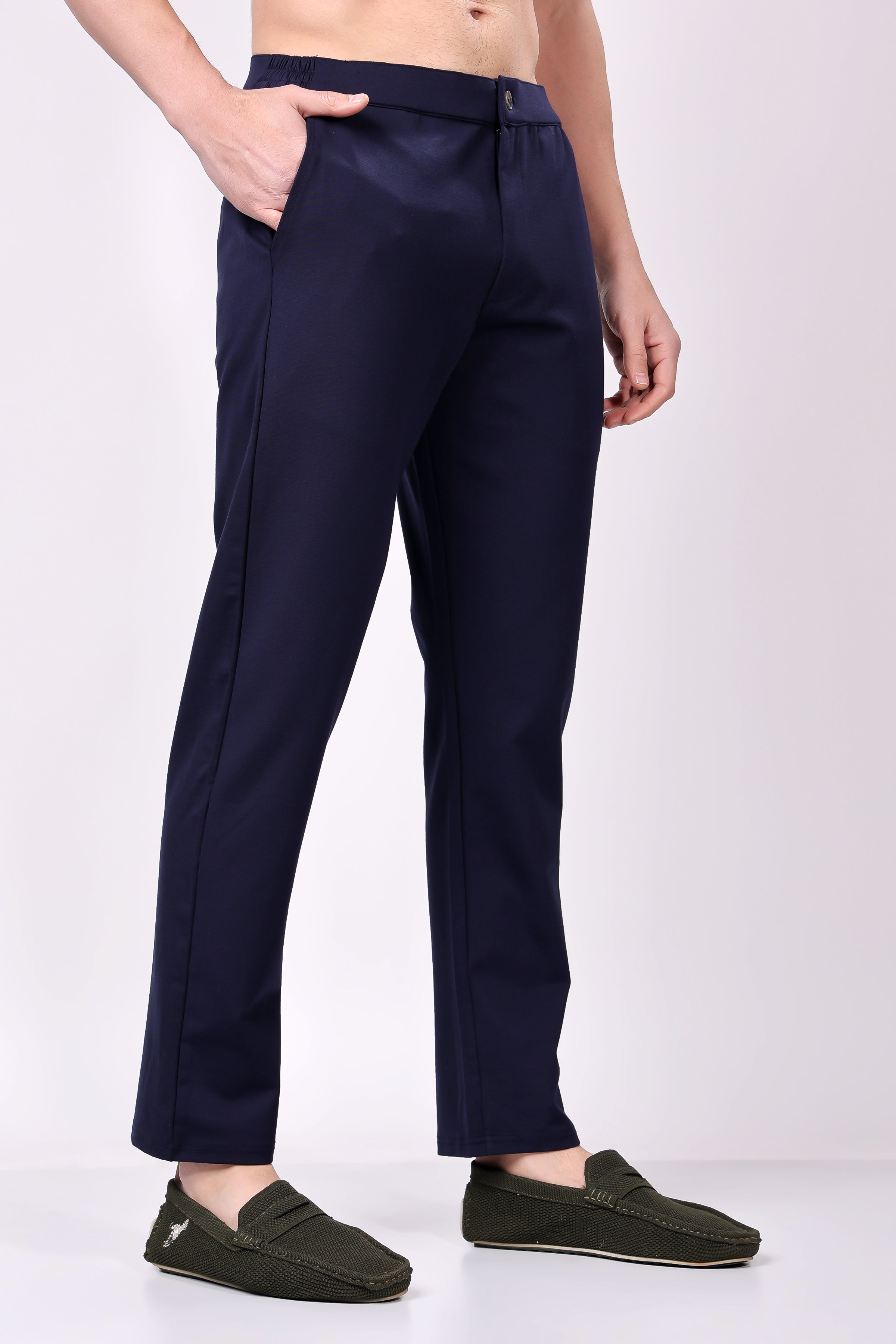 Stylox Men’s Classic Fit Trousers – Comfortable Formal & Casual Wear