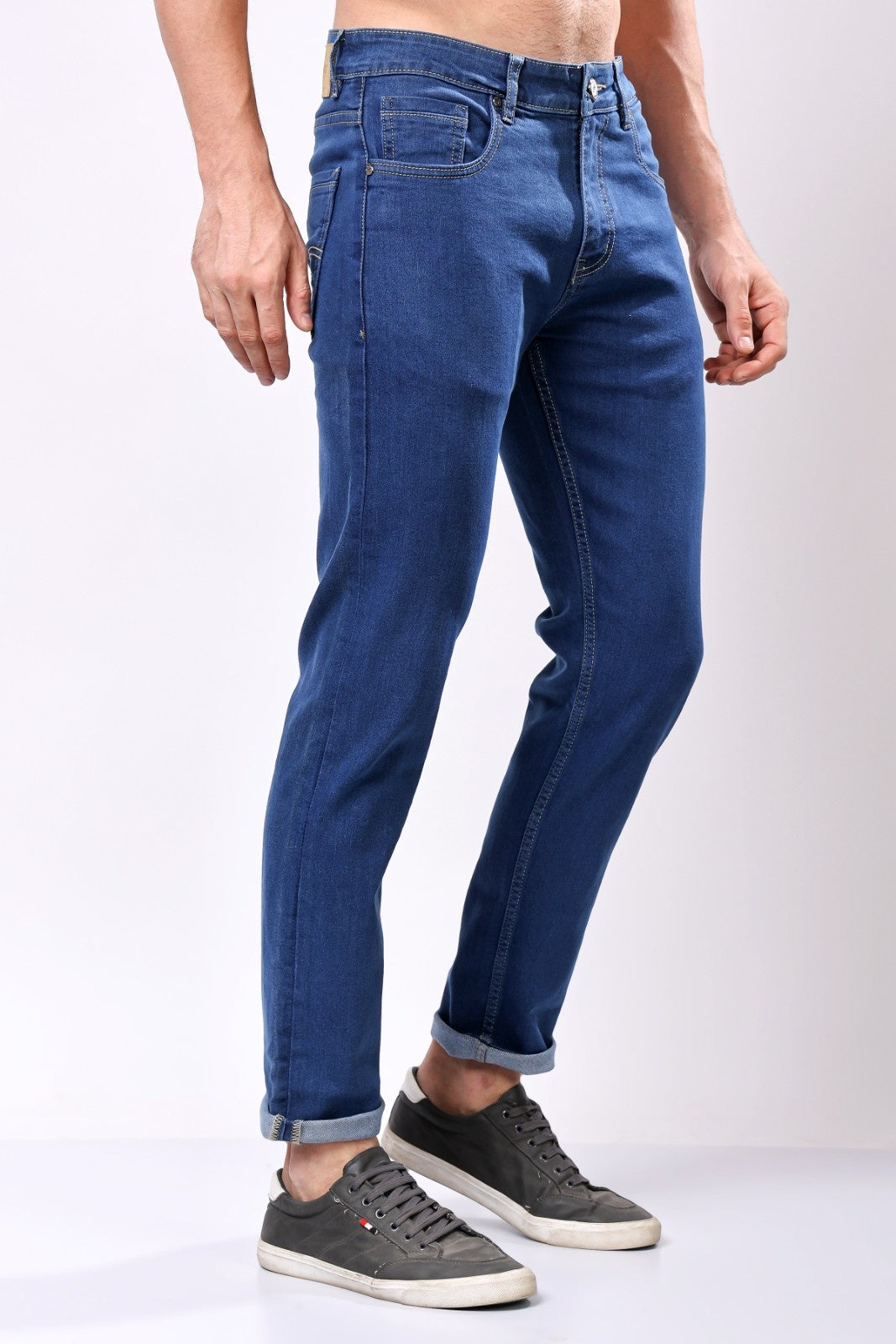 Stylox Slim Fit Denim Jeans - Blue,