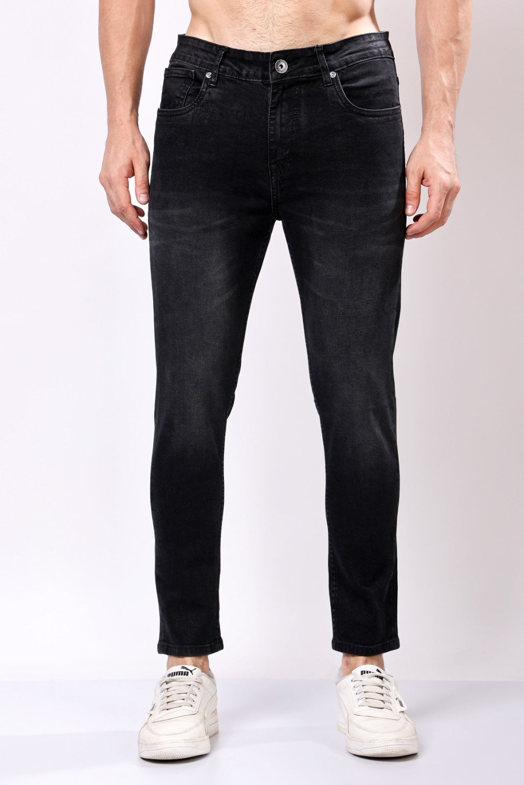 Stylox Men’s Ankle Fit Denim Jeans - Stylox