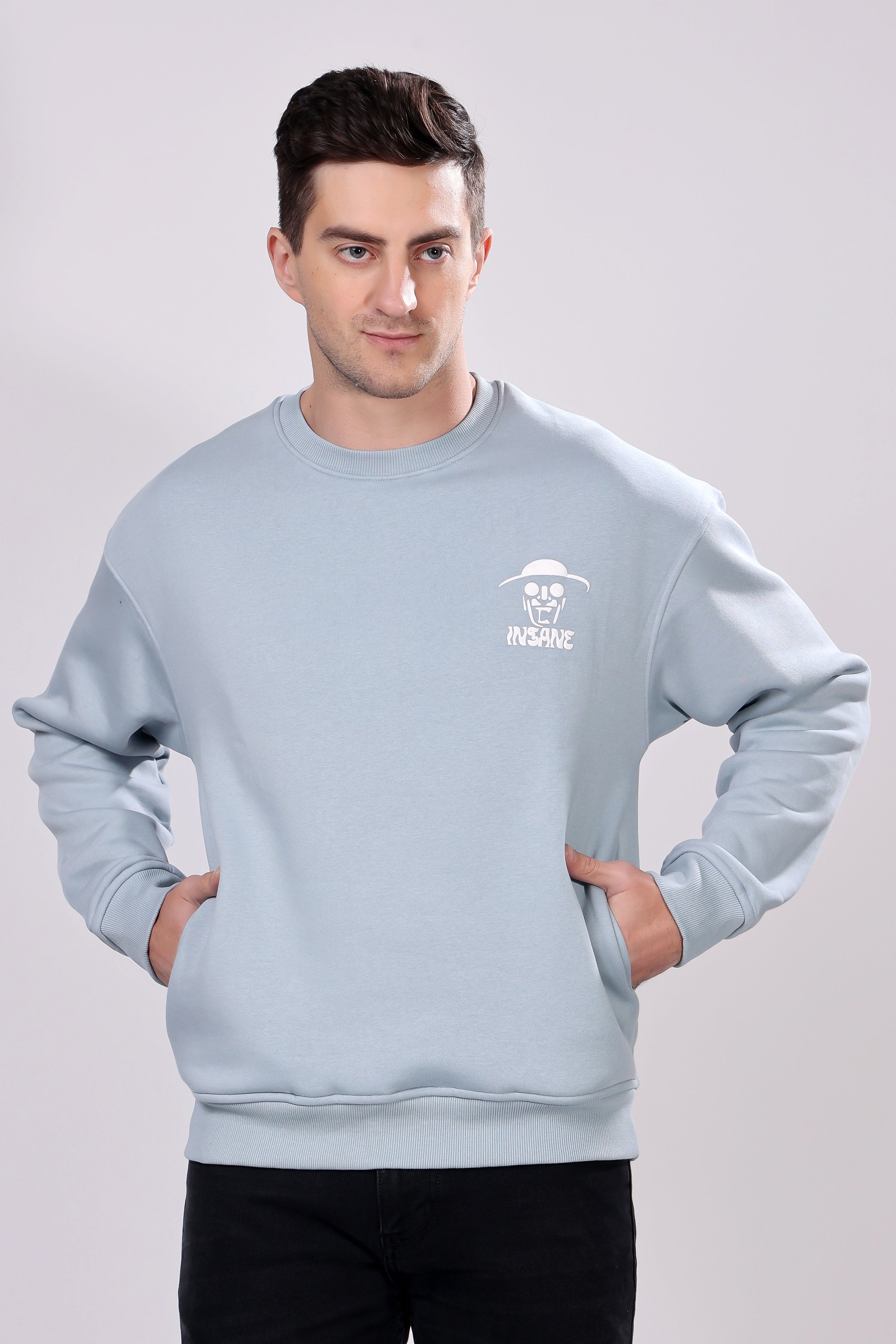 Stylox Printed Full Sleeve Sweatshirt For Men - Stylox