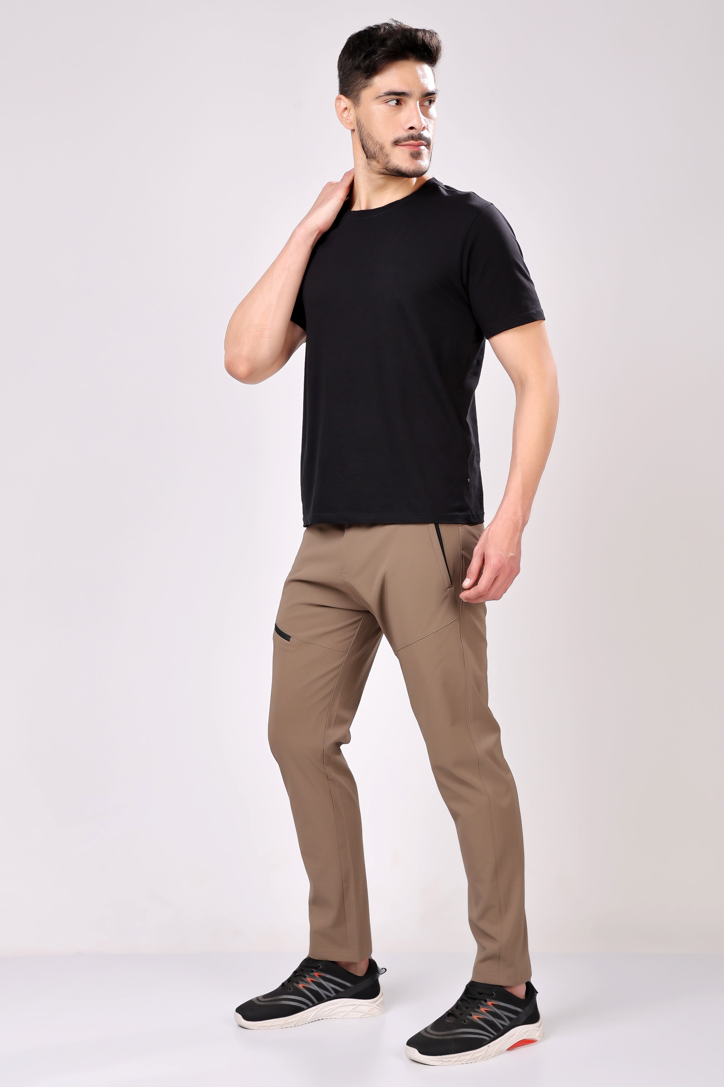Stylox Men’s Classic Fit Trousers – Comfortable Formal & Casual Wear
