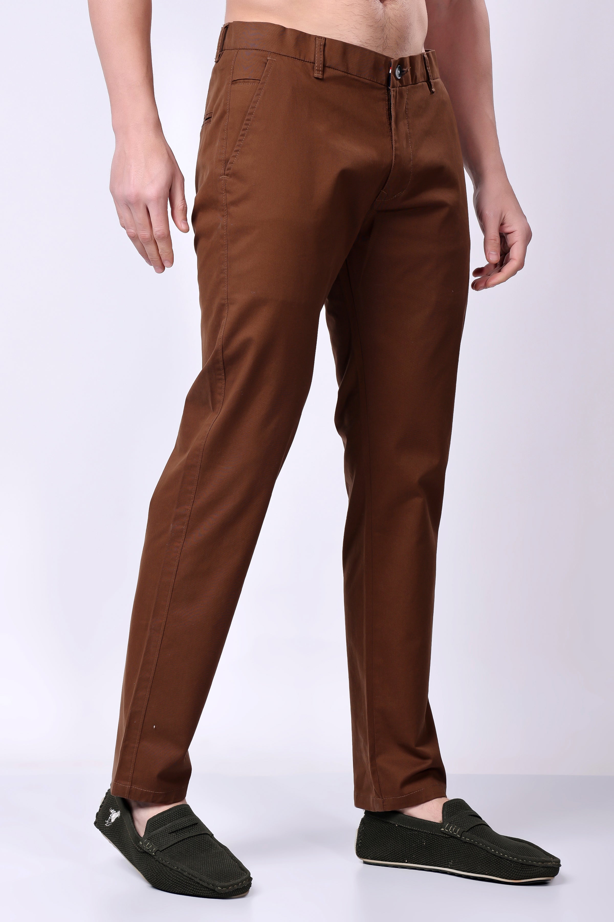 Stylox Men’s Classic Fit Trousers – Comfortable Formal & Casual Wear