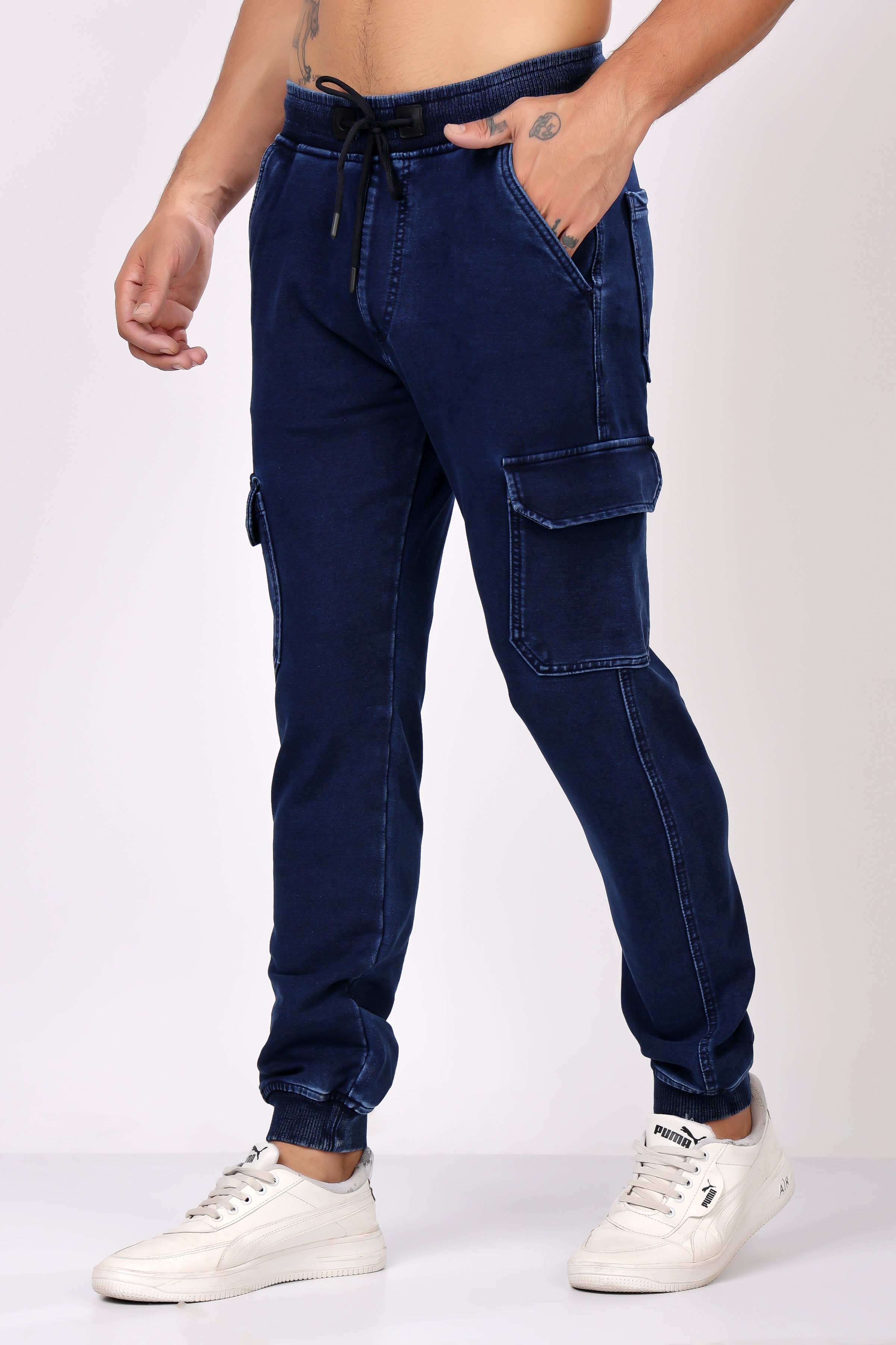 STYLOX MID DARK BLUE JOGGER - Stylox