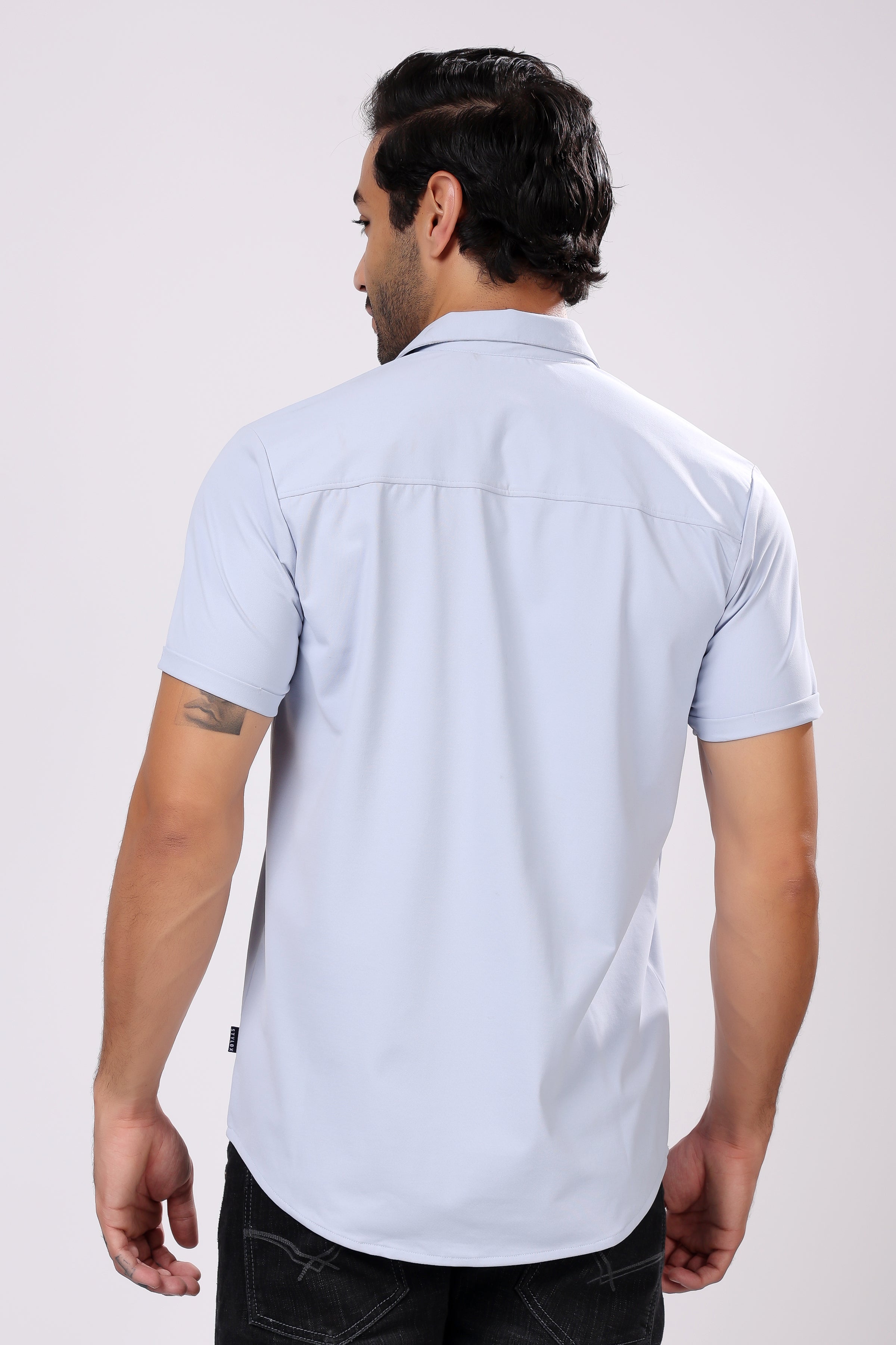 STYLOX HALF SLEEVE LYCRA SHIRT - Stylox