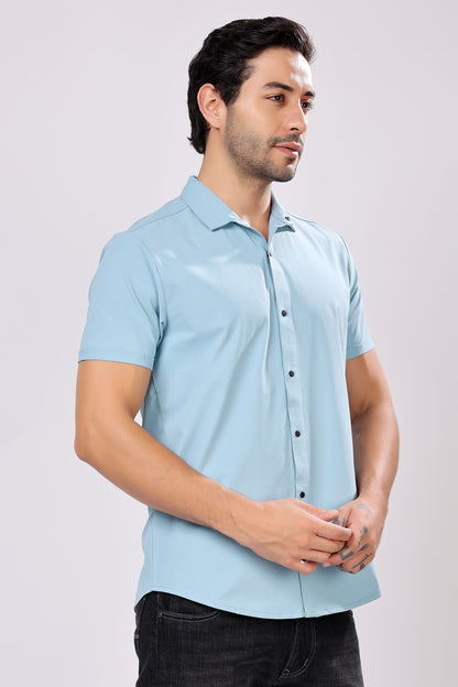 STYLOX HALF SLEEVE LYCRA SHIRT