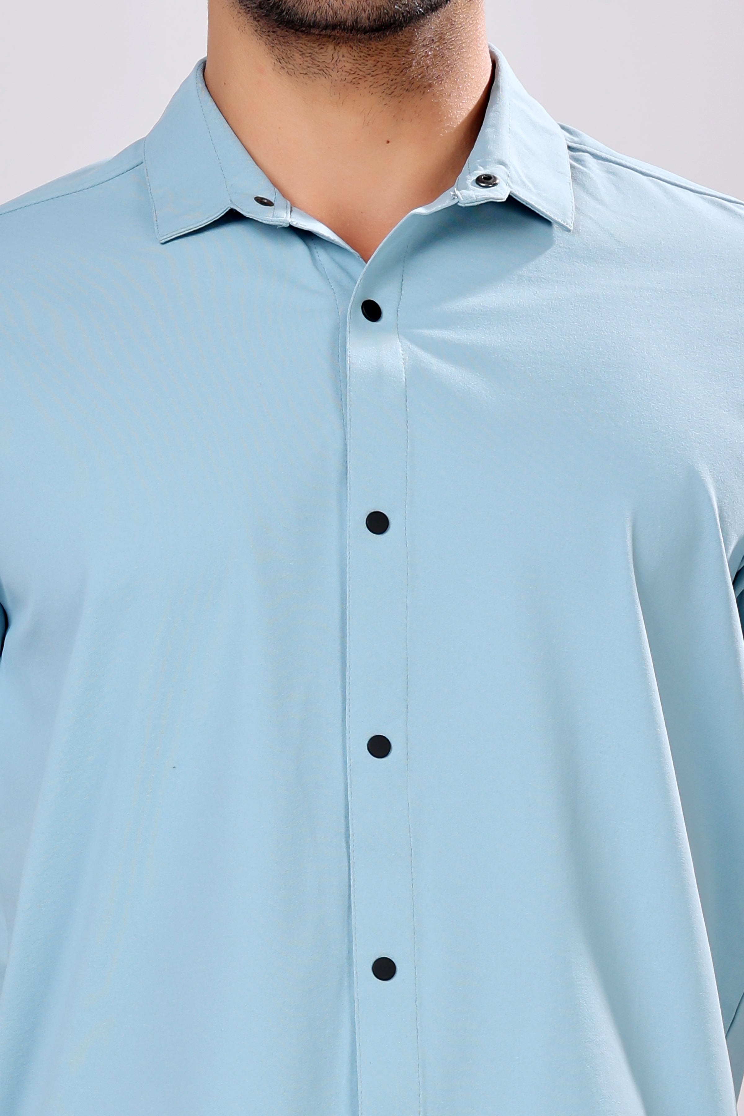 STYLOX HALF SLEEVE LYCRA SHIRT - Stylox