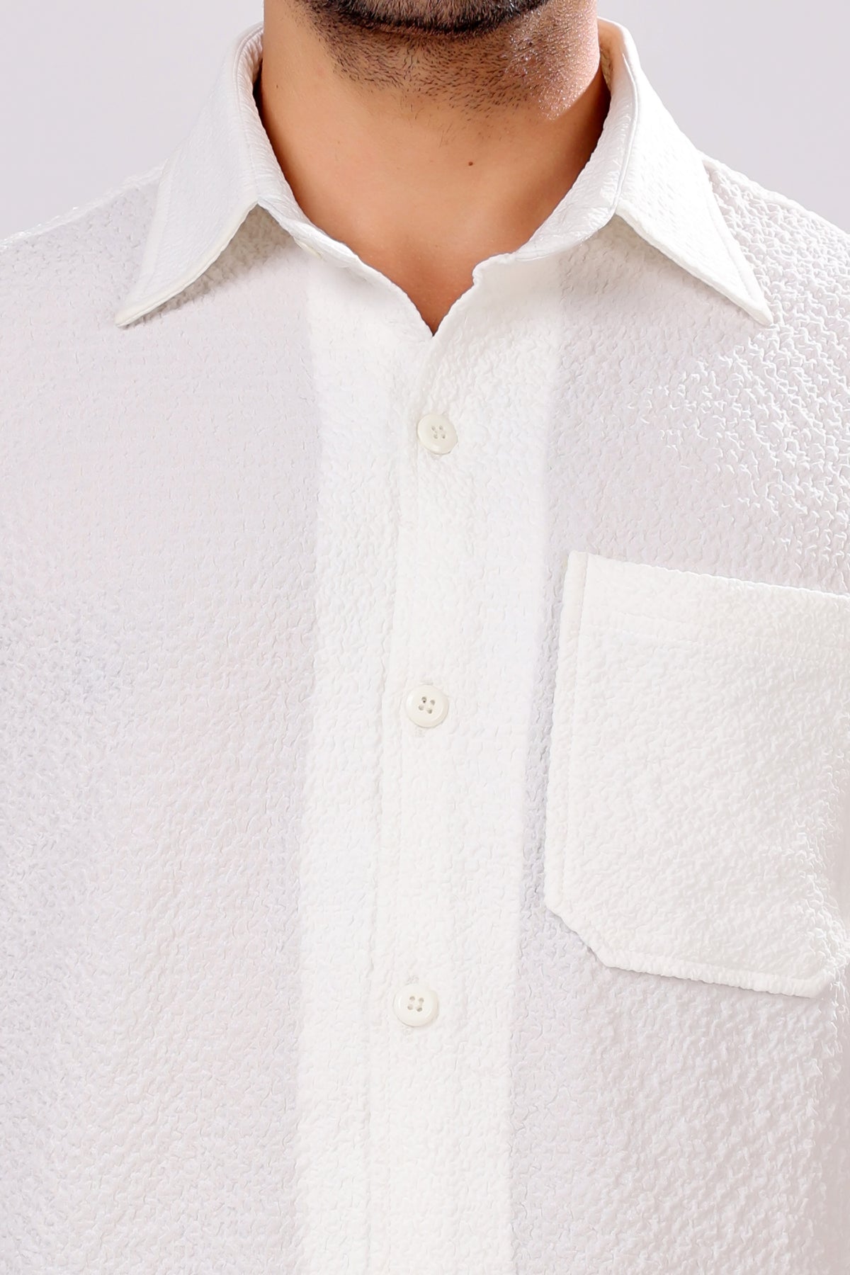 STYLOX HALF SLEEVE SOLID SHIRT - Stylox