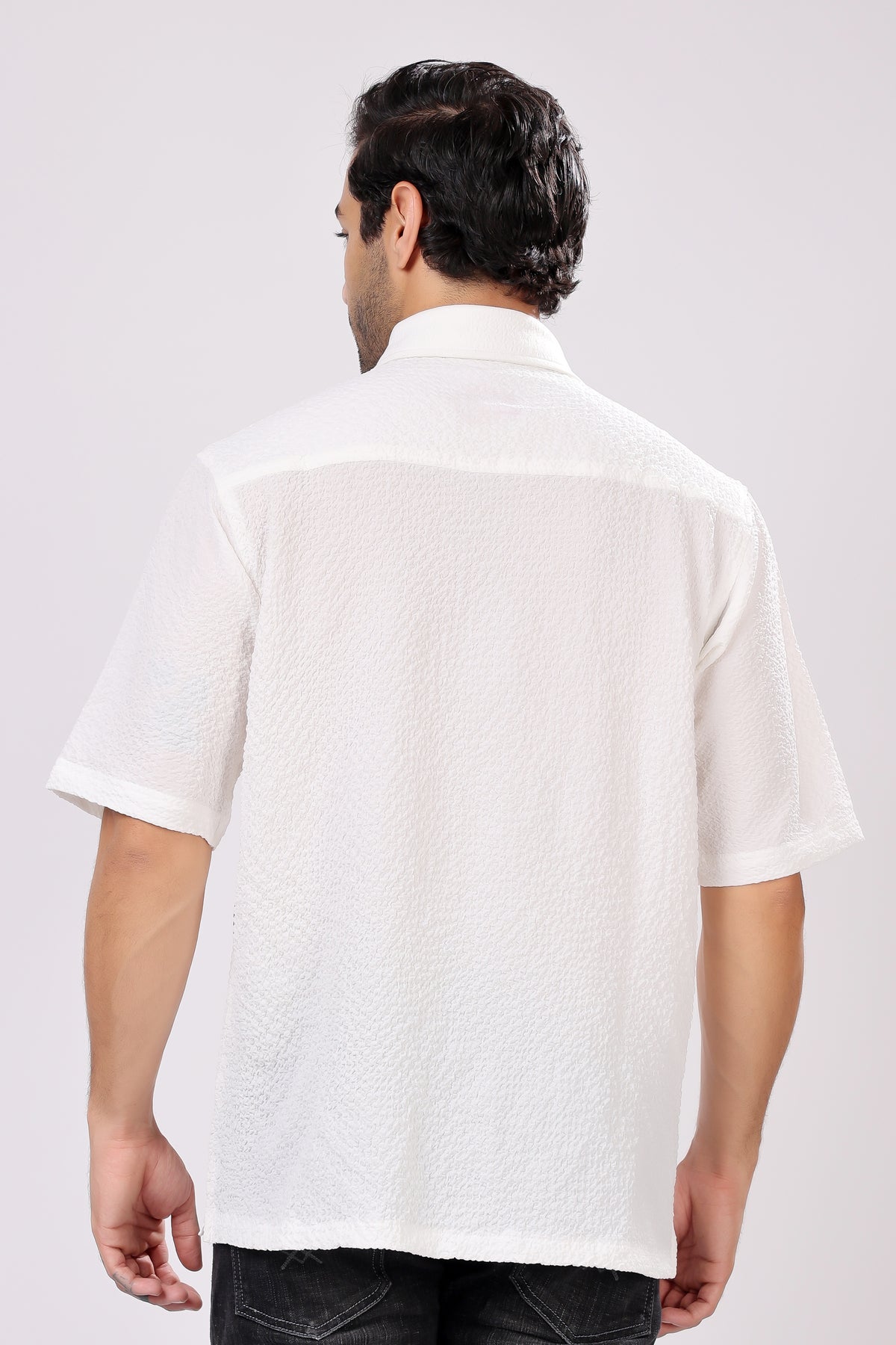 STYLOX HALF SLEEVE SOLID SHIRT - Stylox