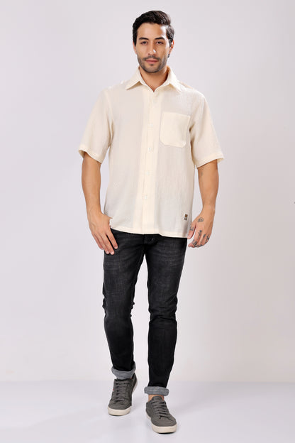 STYLOX HALF SLEEVE SOLID SHIRT