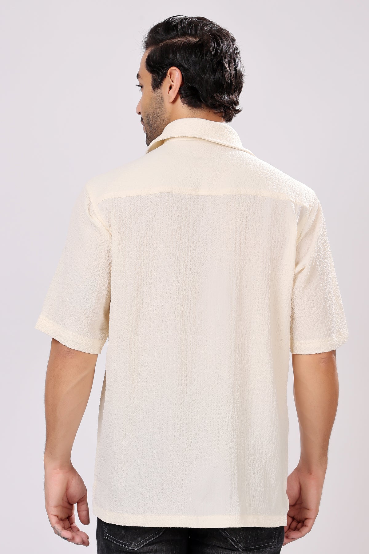 STYLOX HALF SLEEVE SOLID SHIRT - Stylox