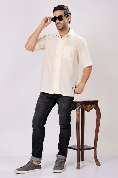 STYLOX HALF SLEEVE SOLID SHIRT