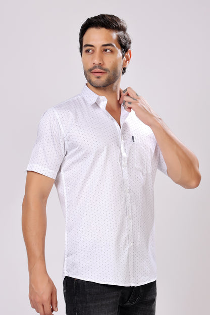 STYLOX HALF SLEEV PRINTED SHIRT