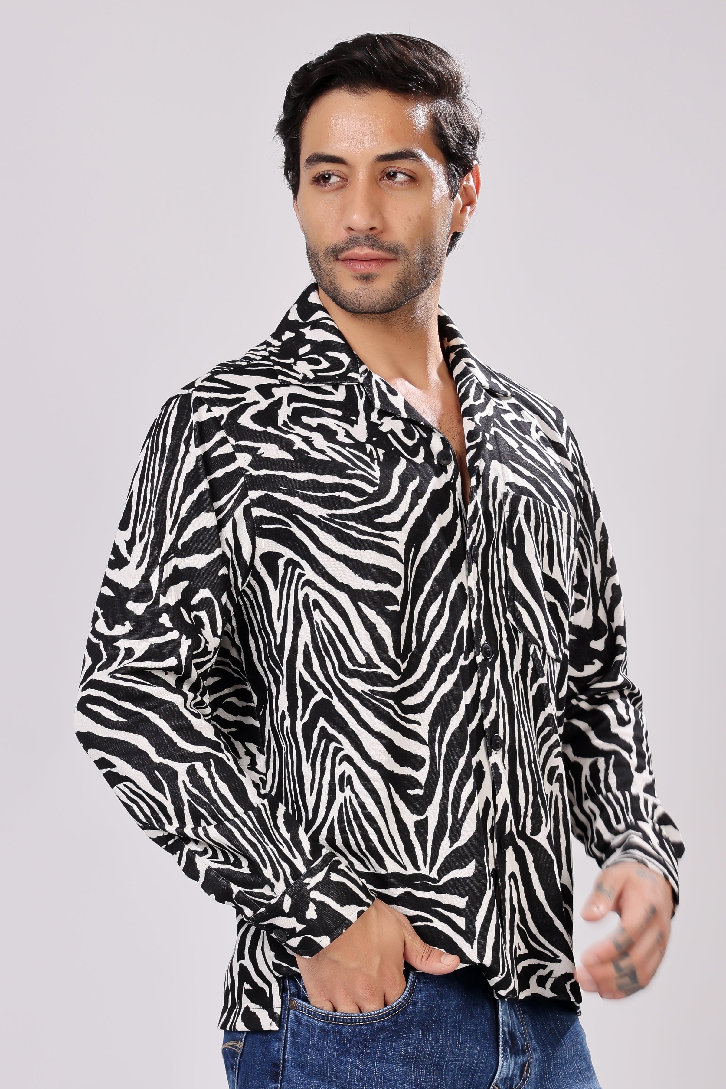 STYLOX PRINTED SHIRT - Stylox