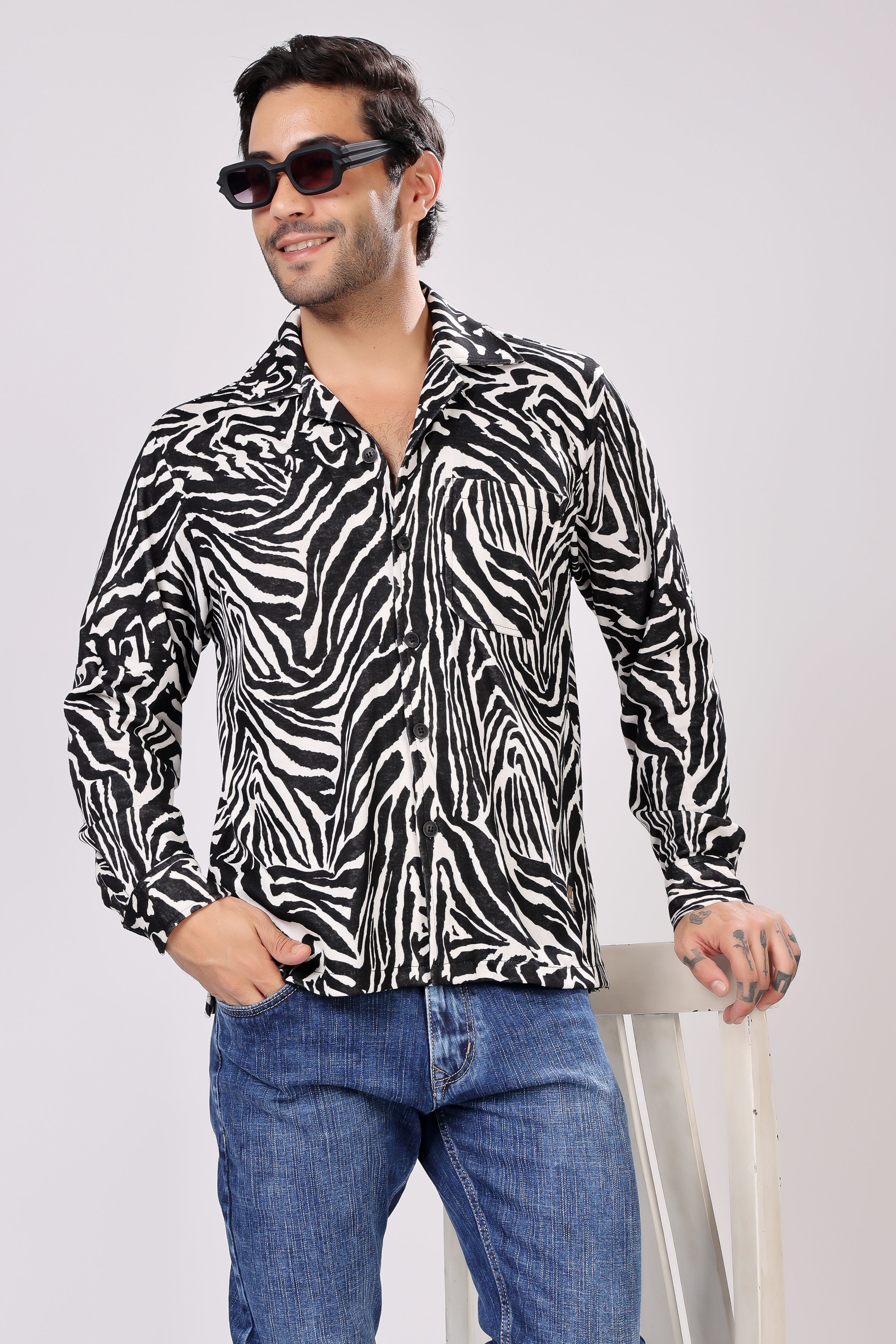 STYLOX PRINTED SHIRT - Stylox