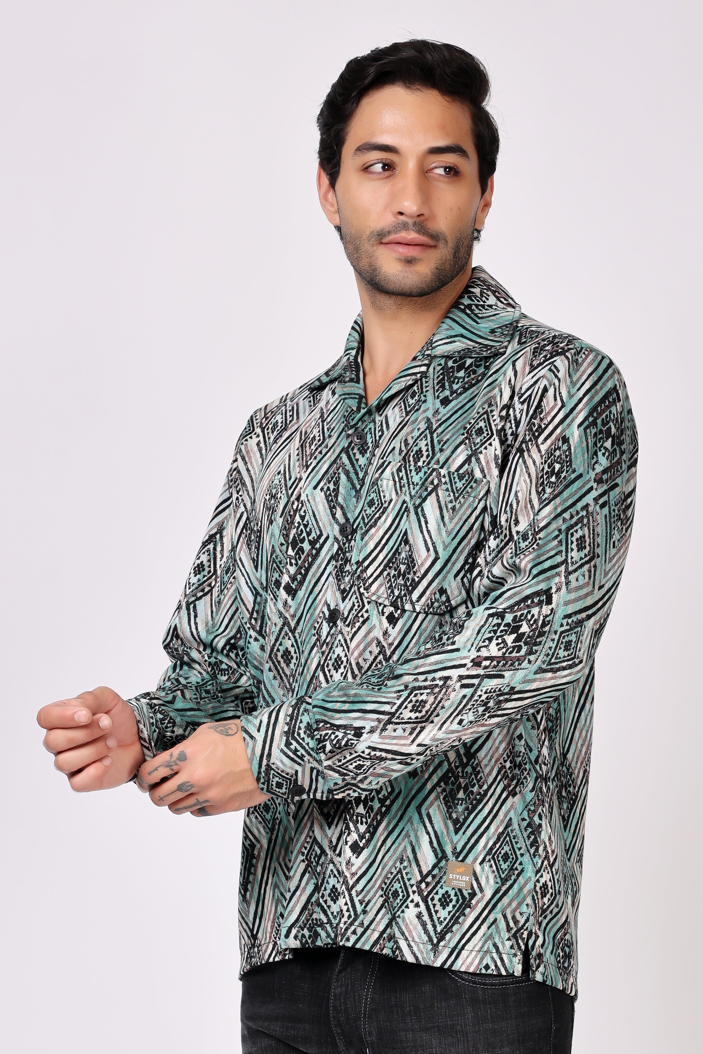 STYLOX PRINTED SHIRT - Stylox