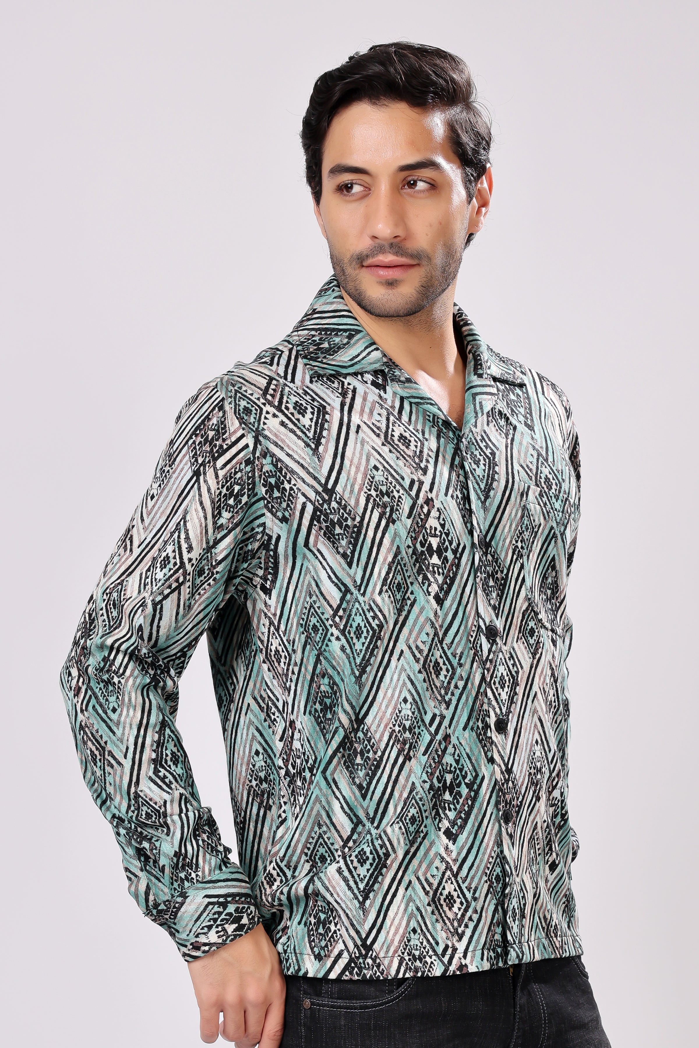 STYLOX PRINTED SHIRT - Stylox