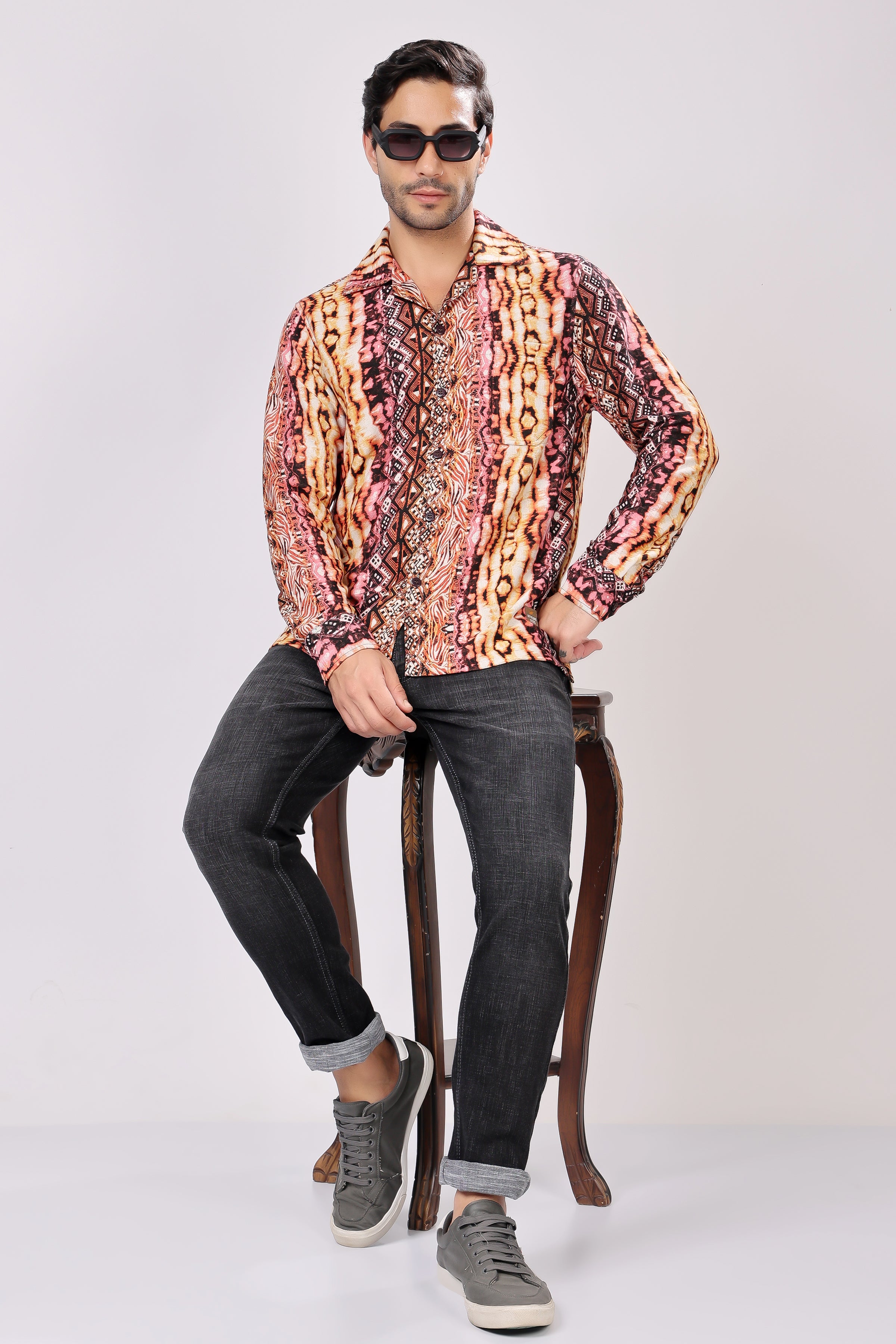 STYLOX PRINTED SHIRT - Stylox