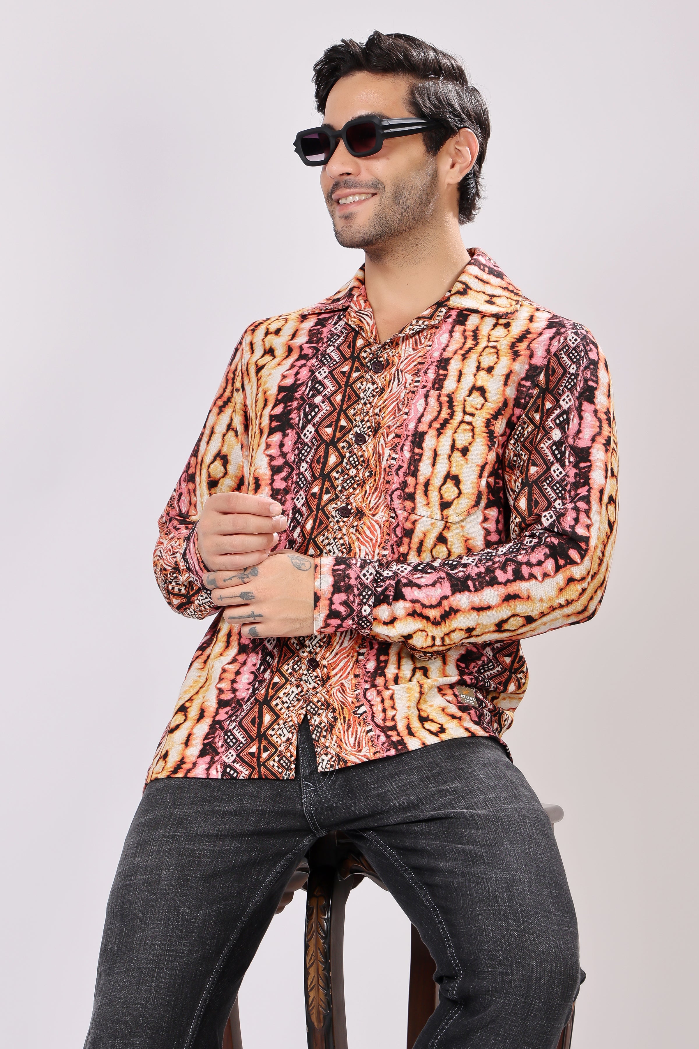 STYLOX PRINTED SHIRT - Stylox