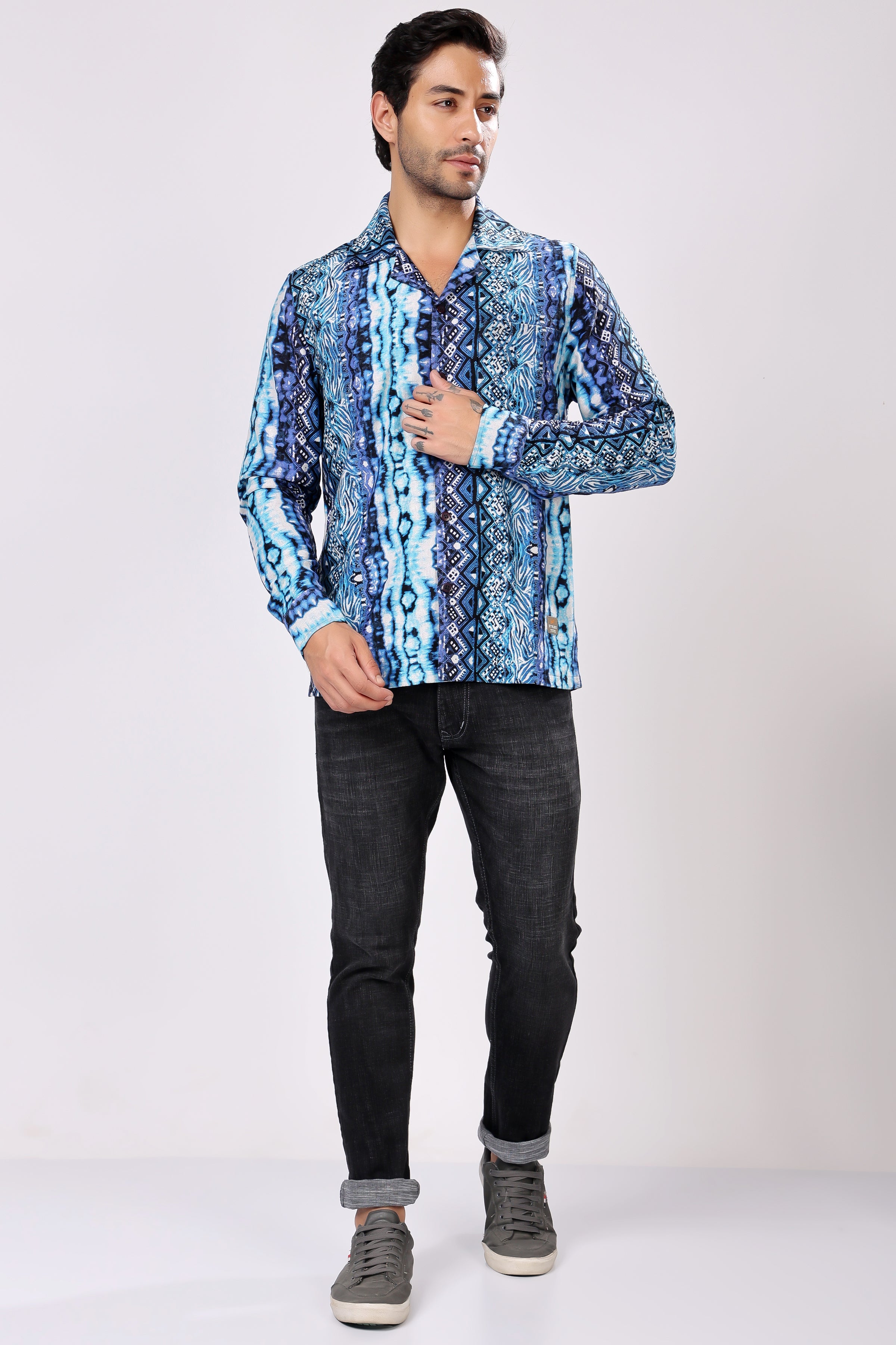 STYLOX PRINTED SHIRT - Stylox