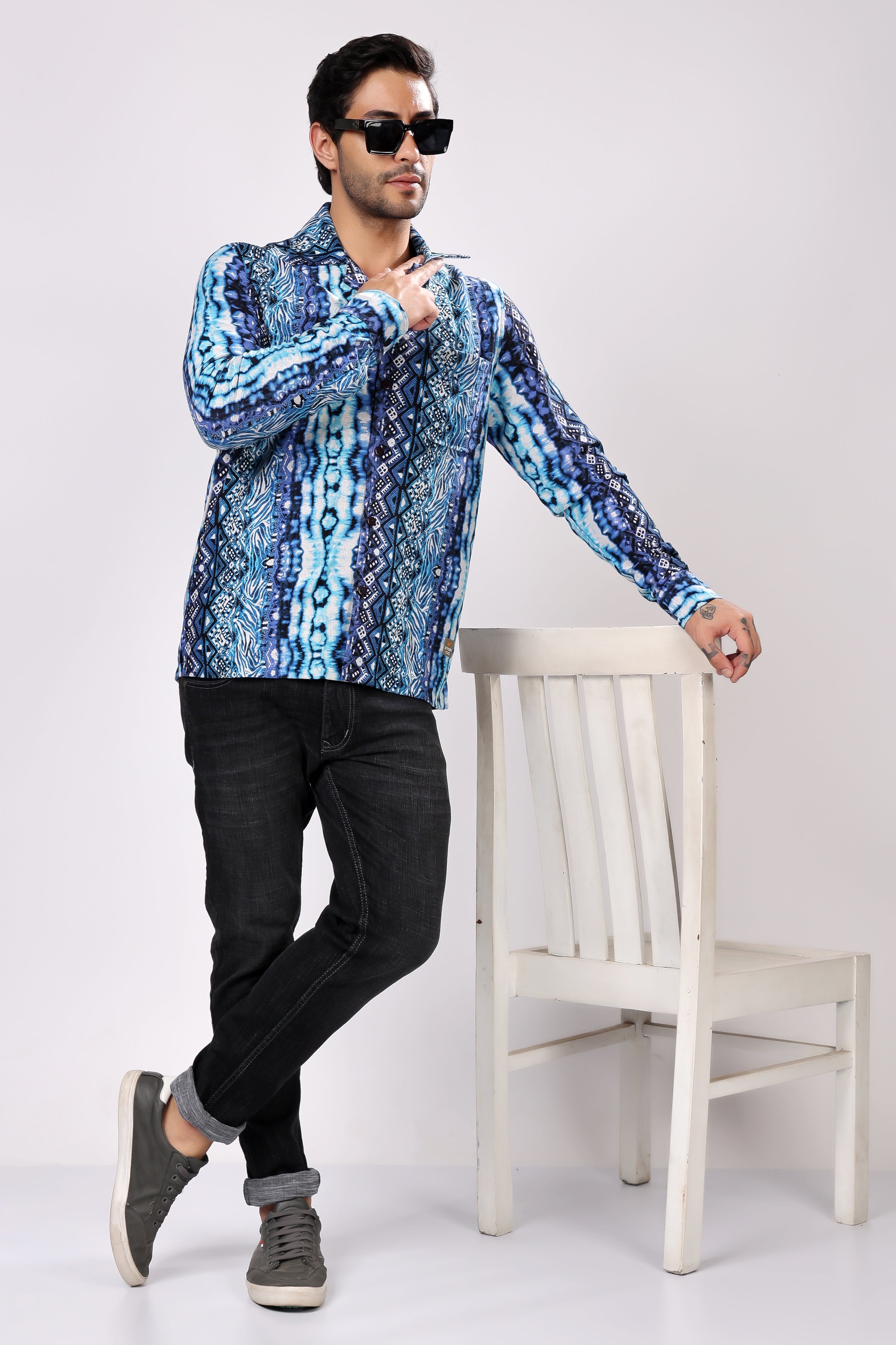 STYLOX PRINTED SHIRT - Stylox