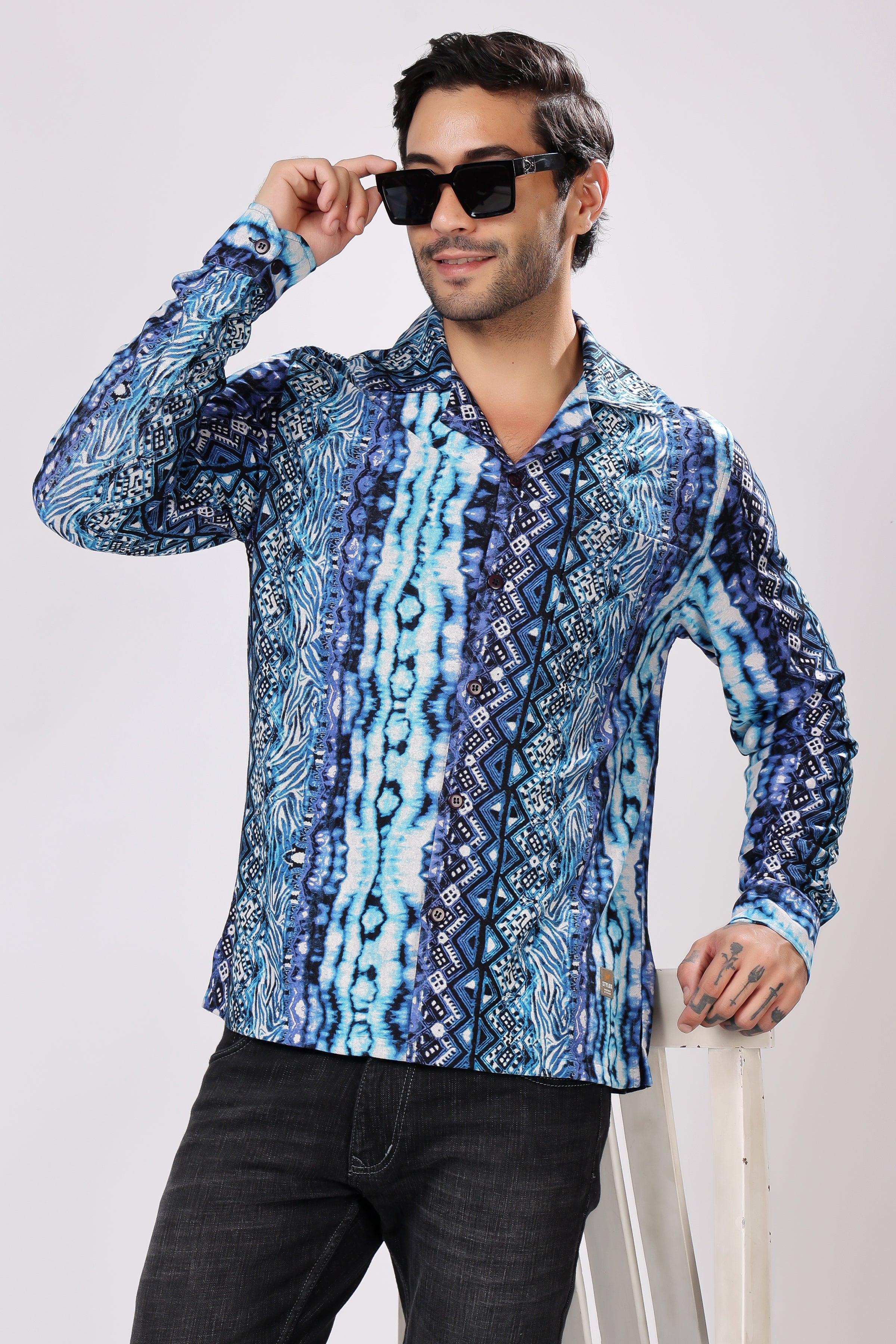 STYLOX PRINTED SHIRT - Stylox