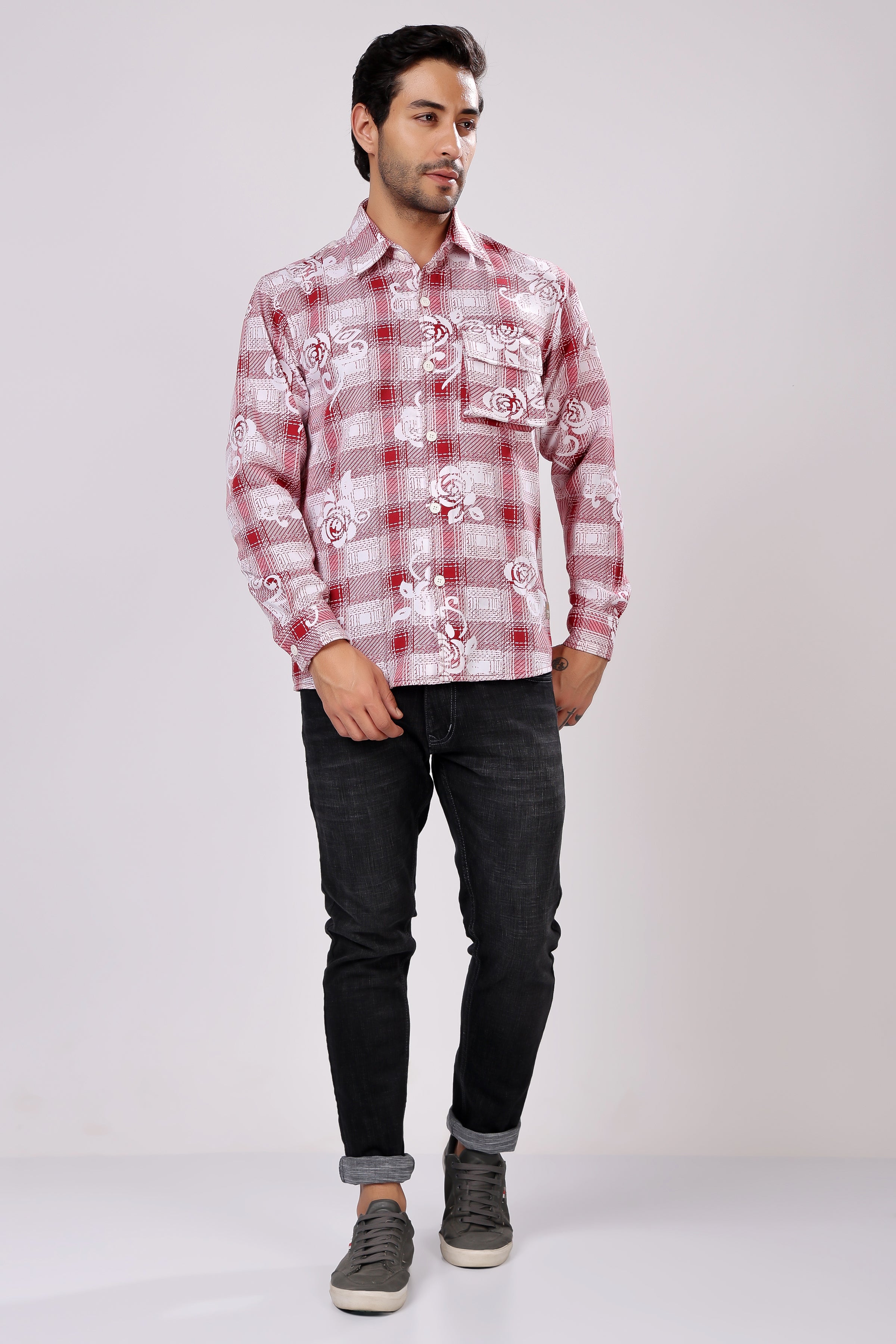 STYLOX PRINTED SHIRT - Stylox