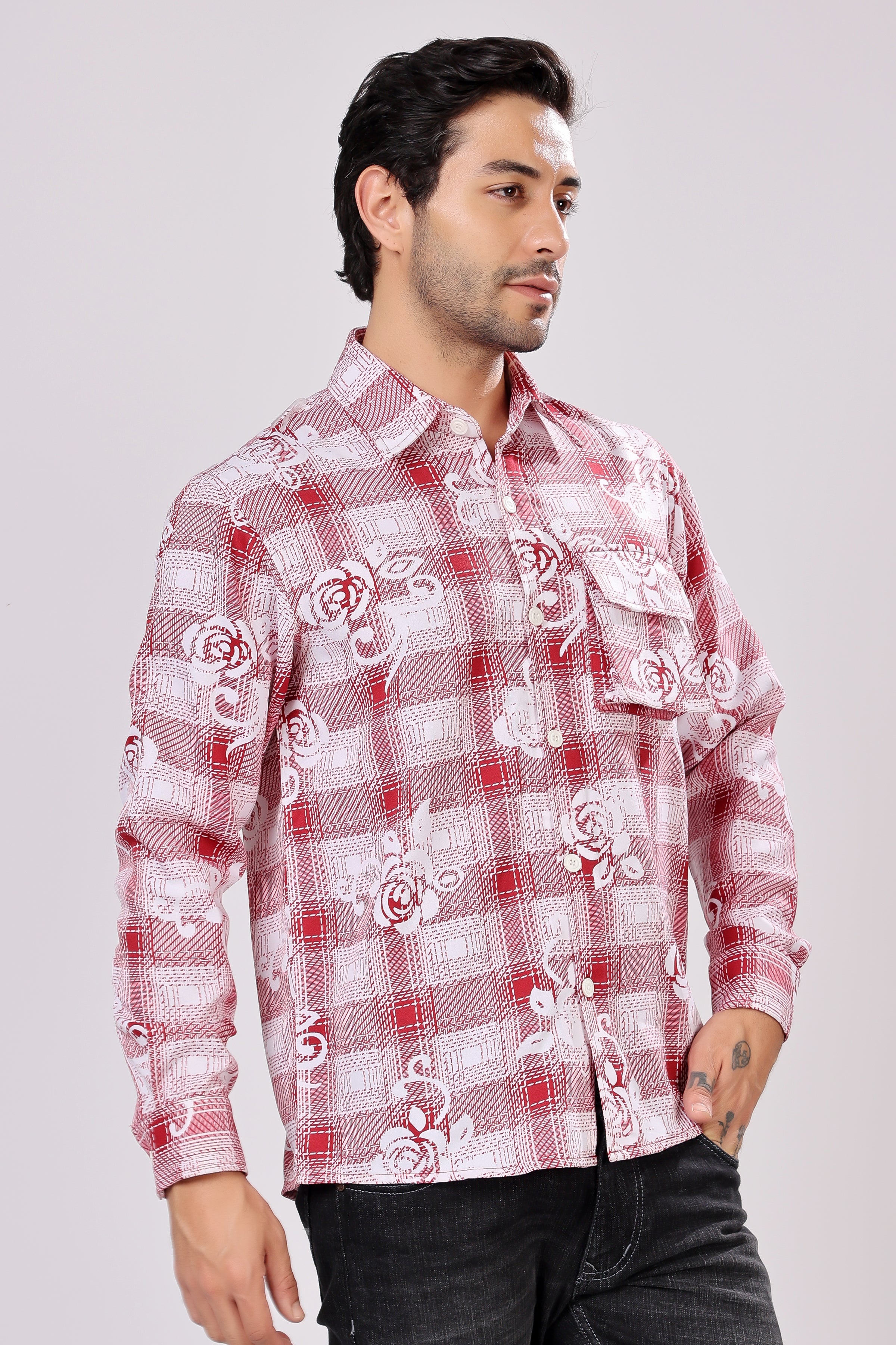 STYLOX PRINTED SHIRT - Stylox