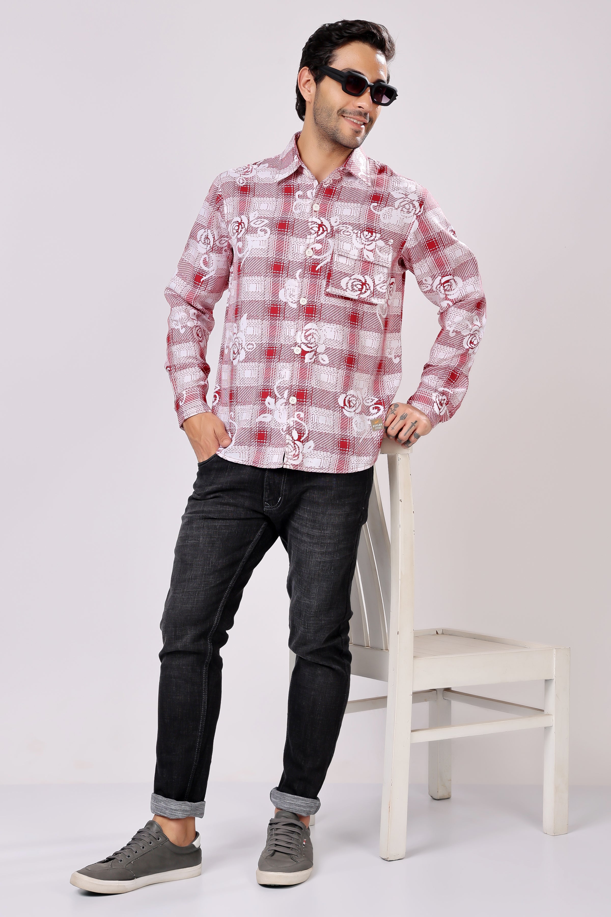 STYLOX PRINTED SHIRT - Stylox