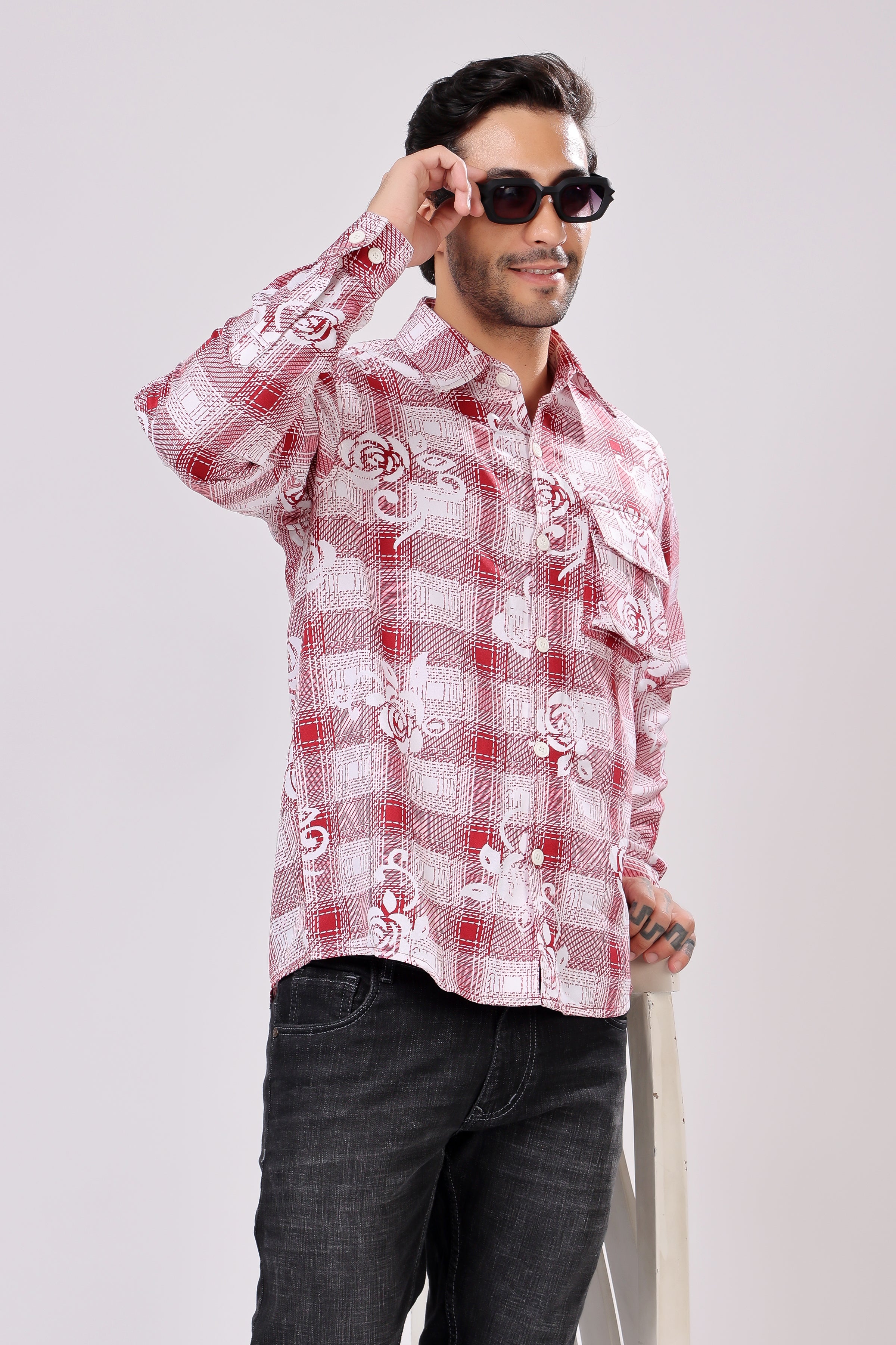 STYLOX PRINTED SHIRT - Stylox