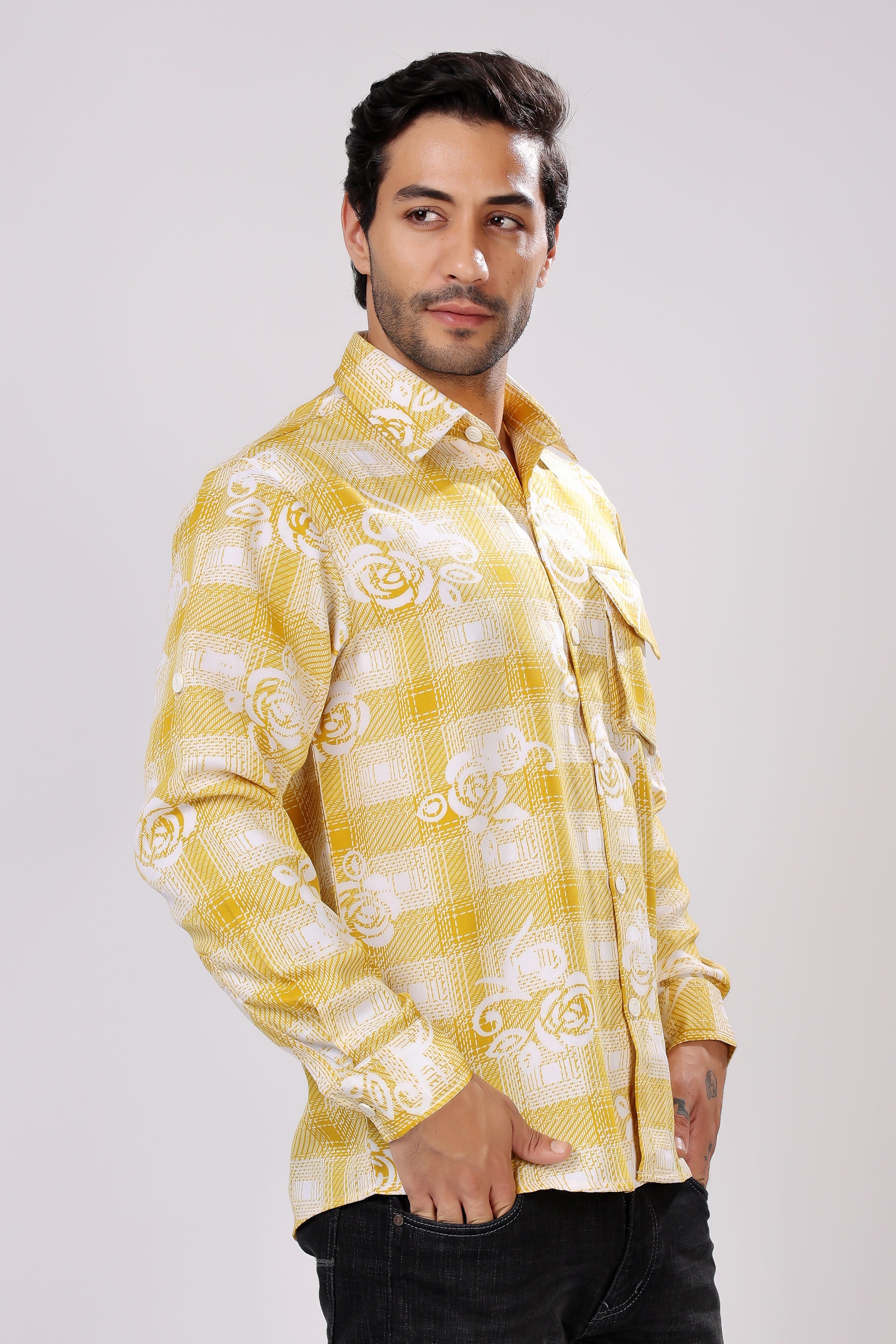 STYLOX PRINTED SHIRT - Stylox