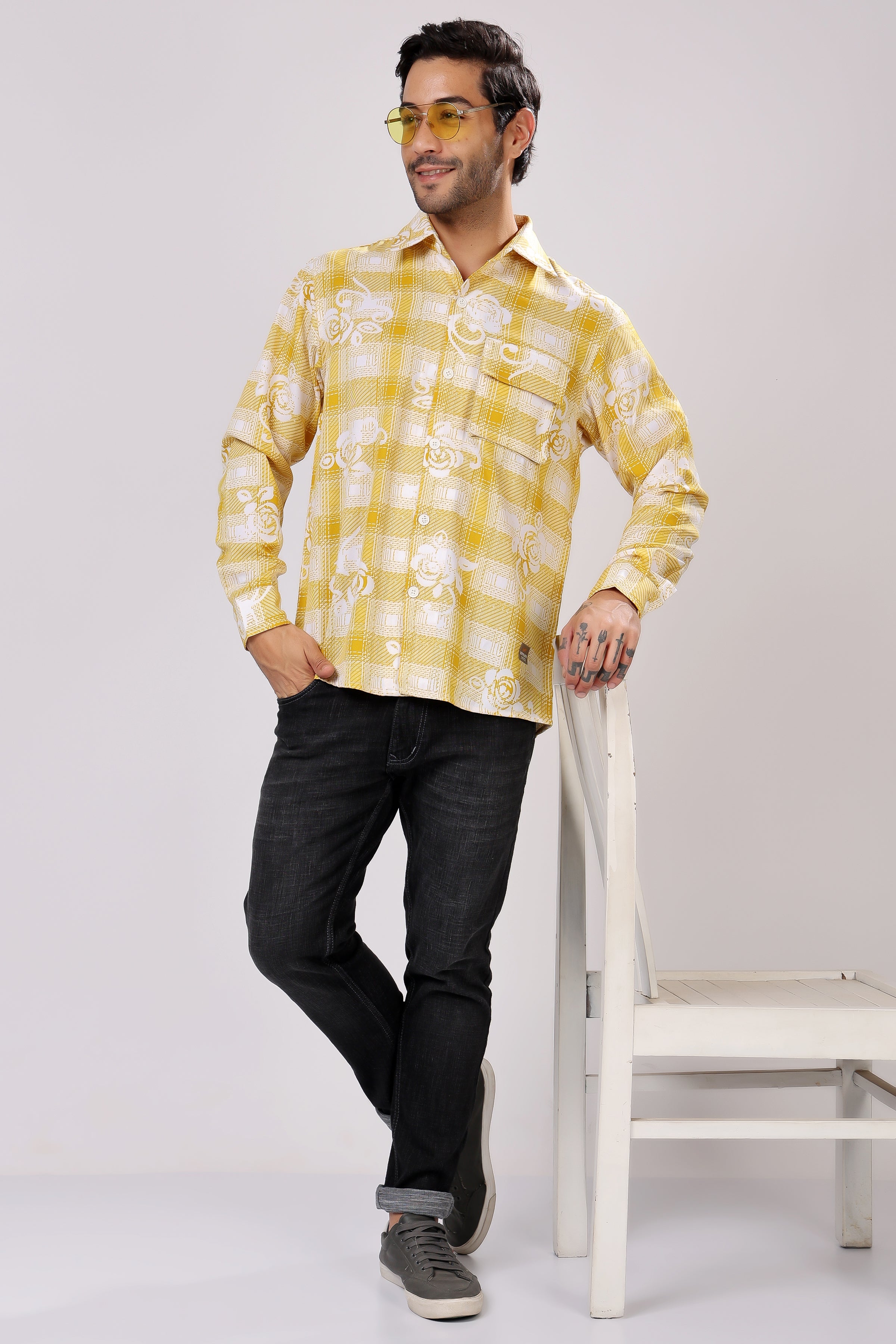 STYLOX PRINTED SHIRT - Stylox