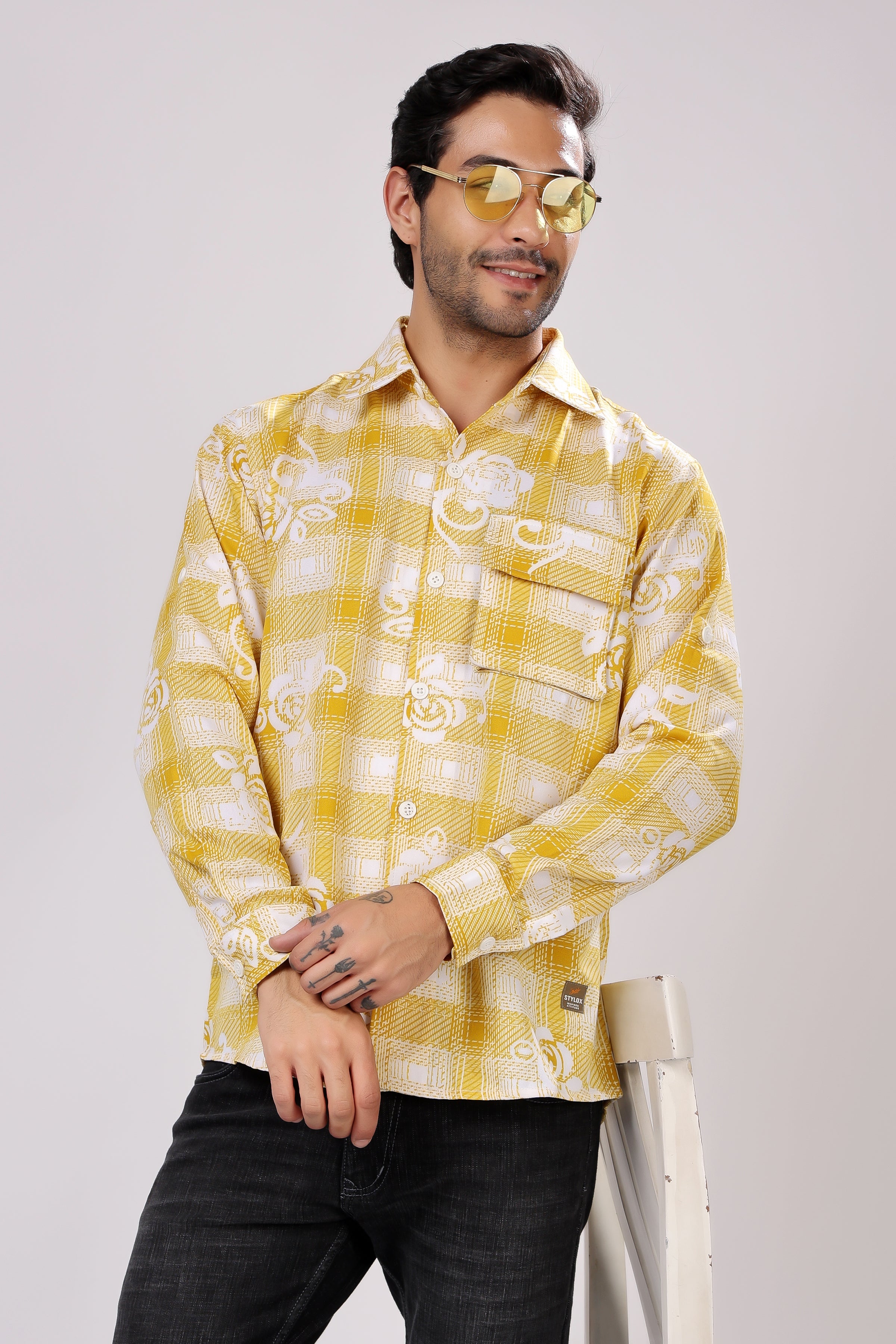 STYLOX PRINTED SHIRT - Stylox