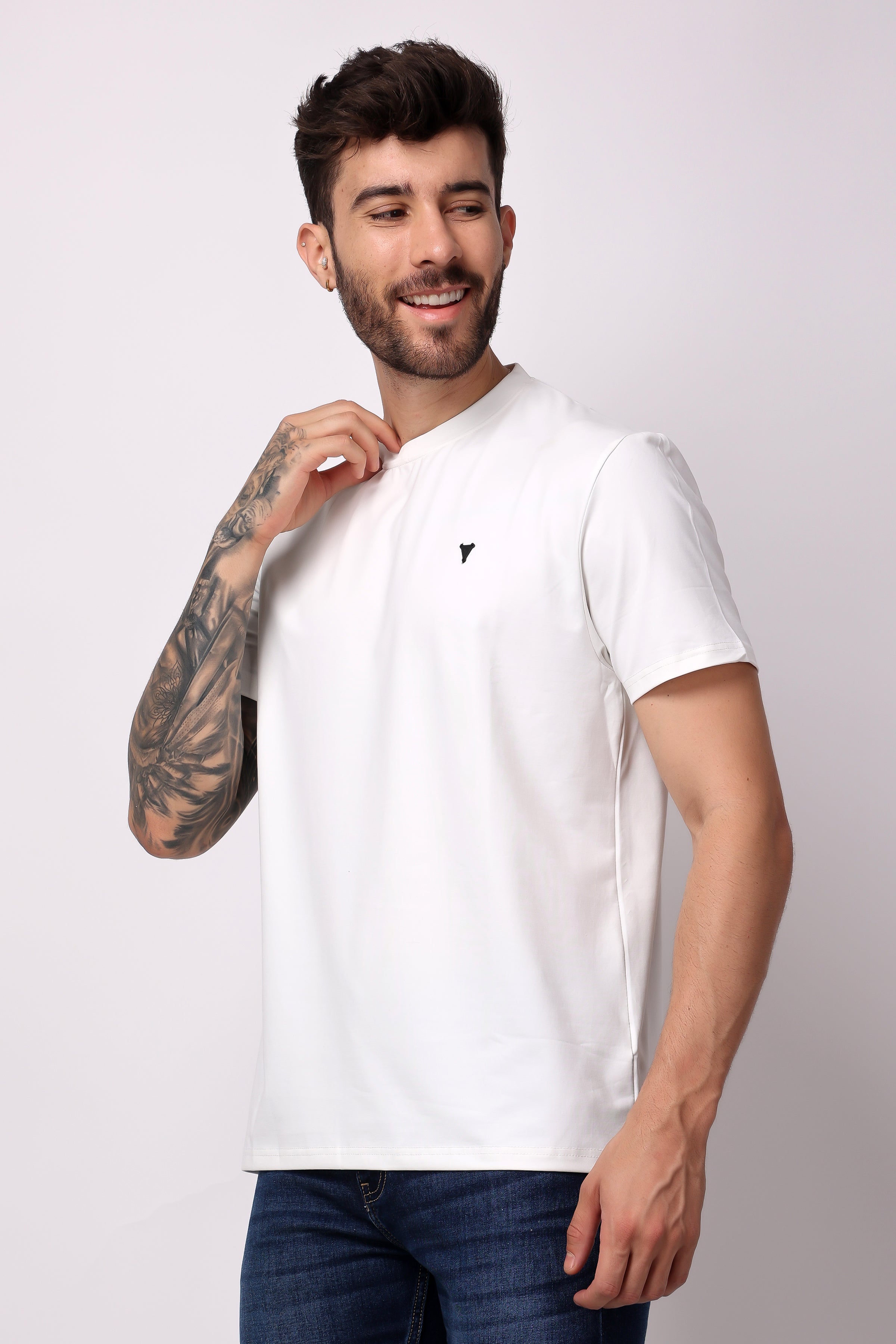 STYLOX SOLID T-SHIRT For Men - Stylox