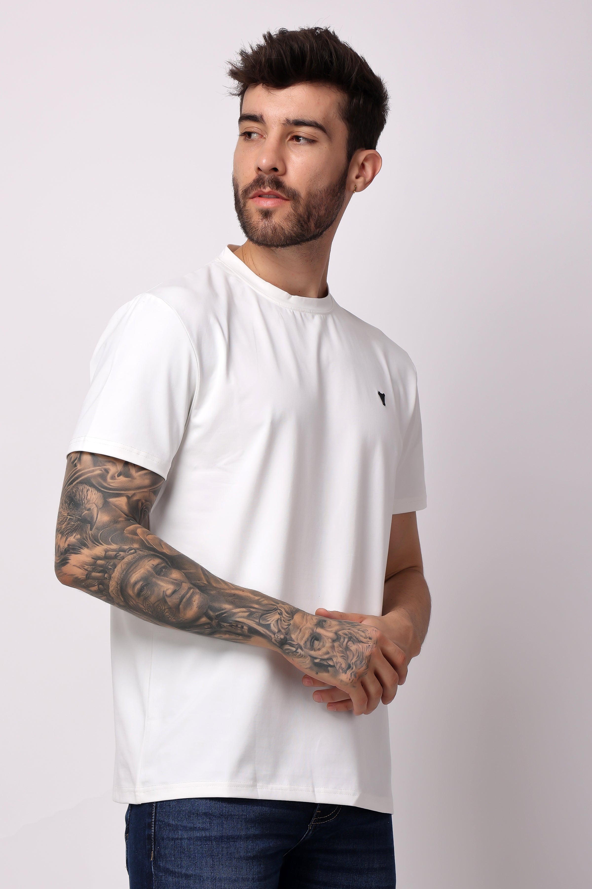 STYLOX SOLID T-SHIRT For Men - Stylox