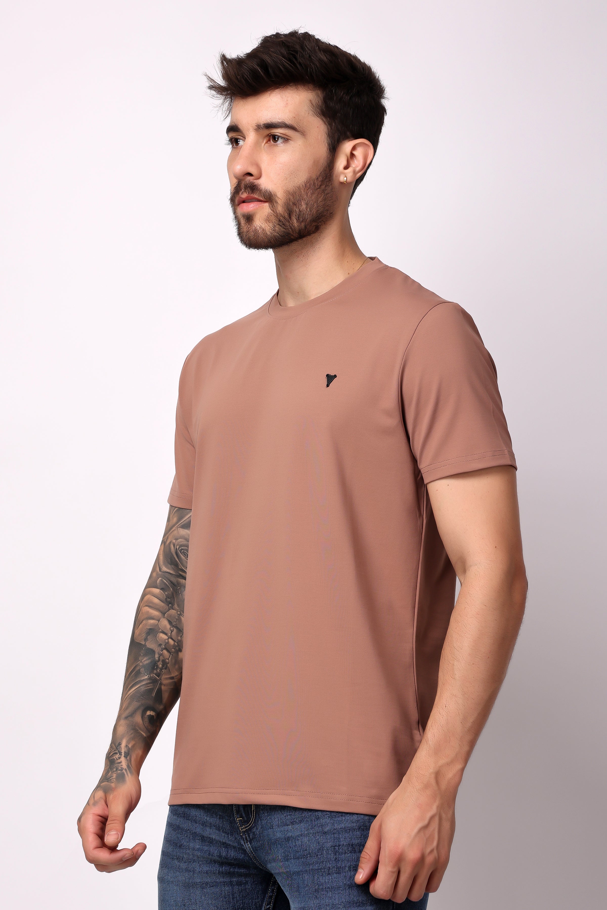 STYLOX SOLID T-SHIRT For Men