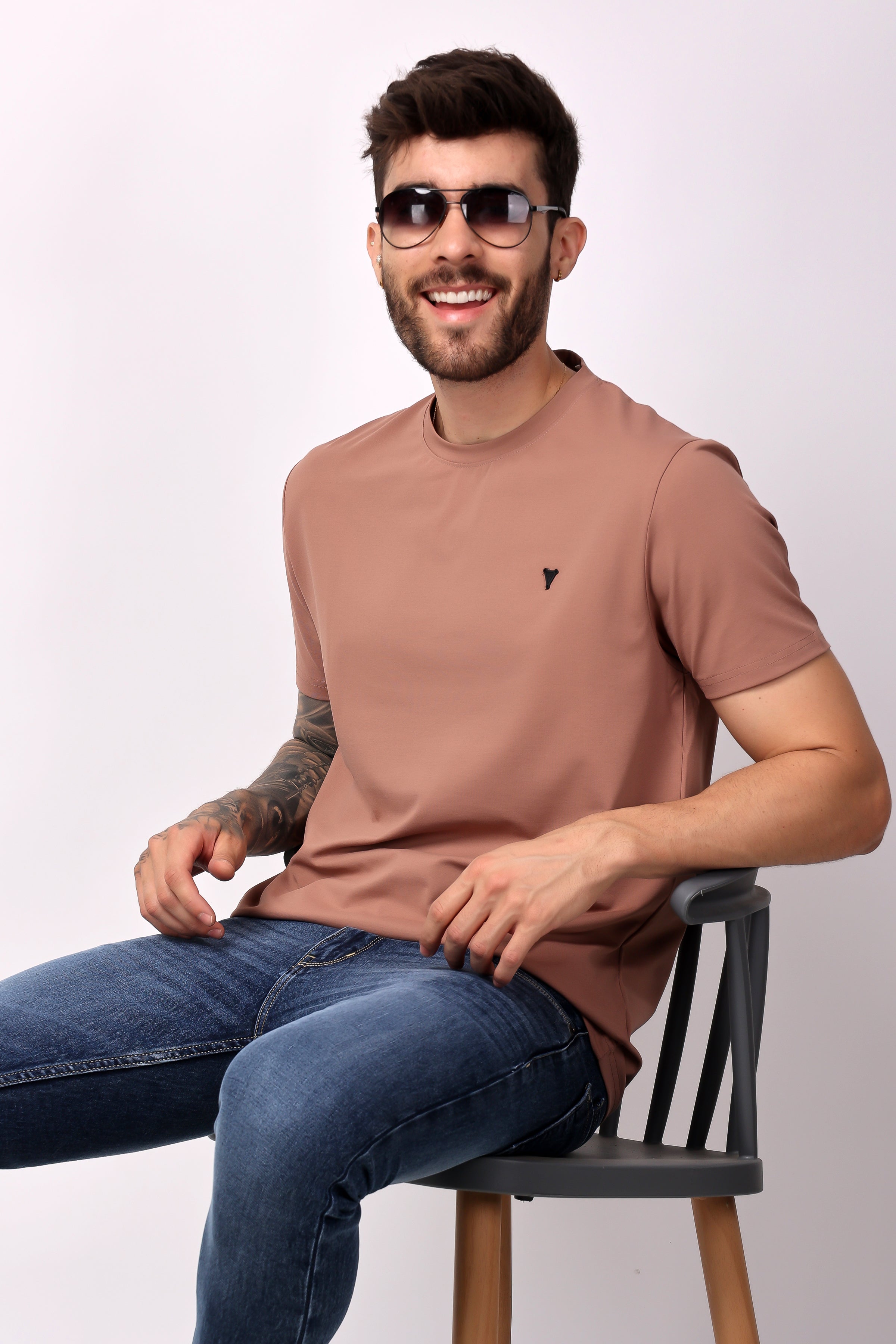 STYLOX SOLID T-SHIRT For Men - Stylox