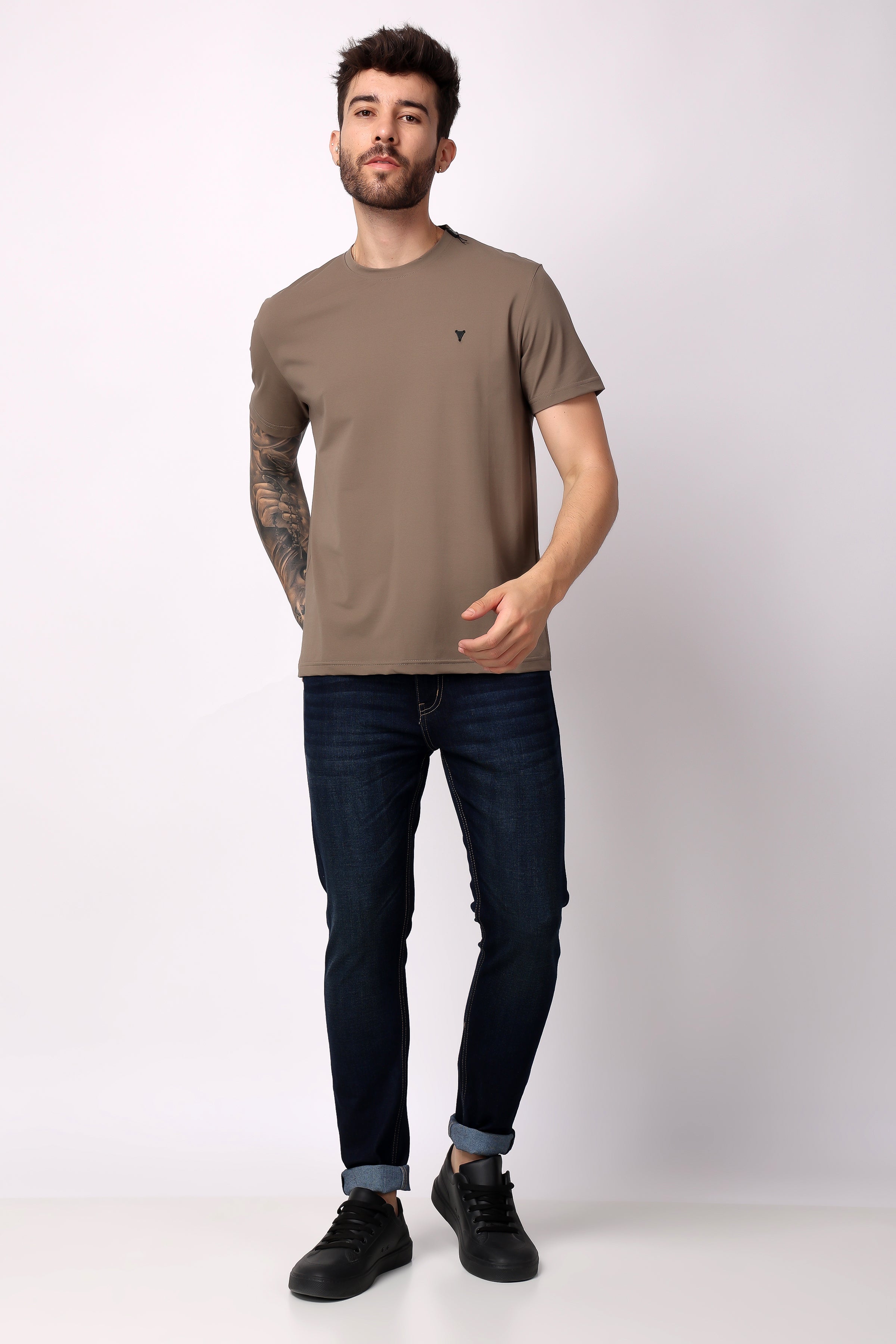 STYLOX SOLID T-SHIRT For Men - Stylox