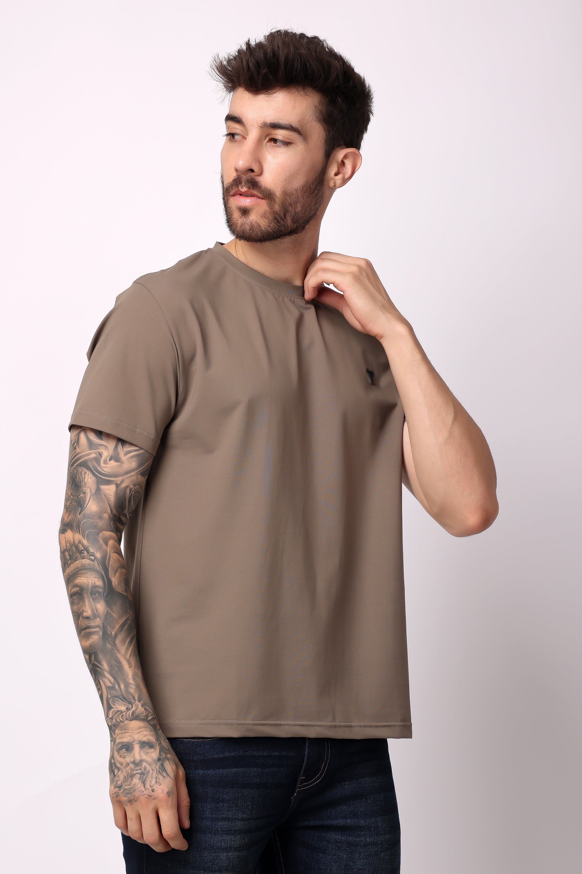 STYLOX SOLID T-SHIRT For Men - Stylox