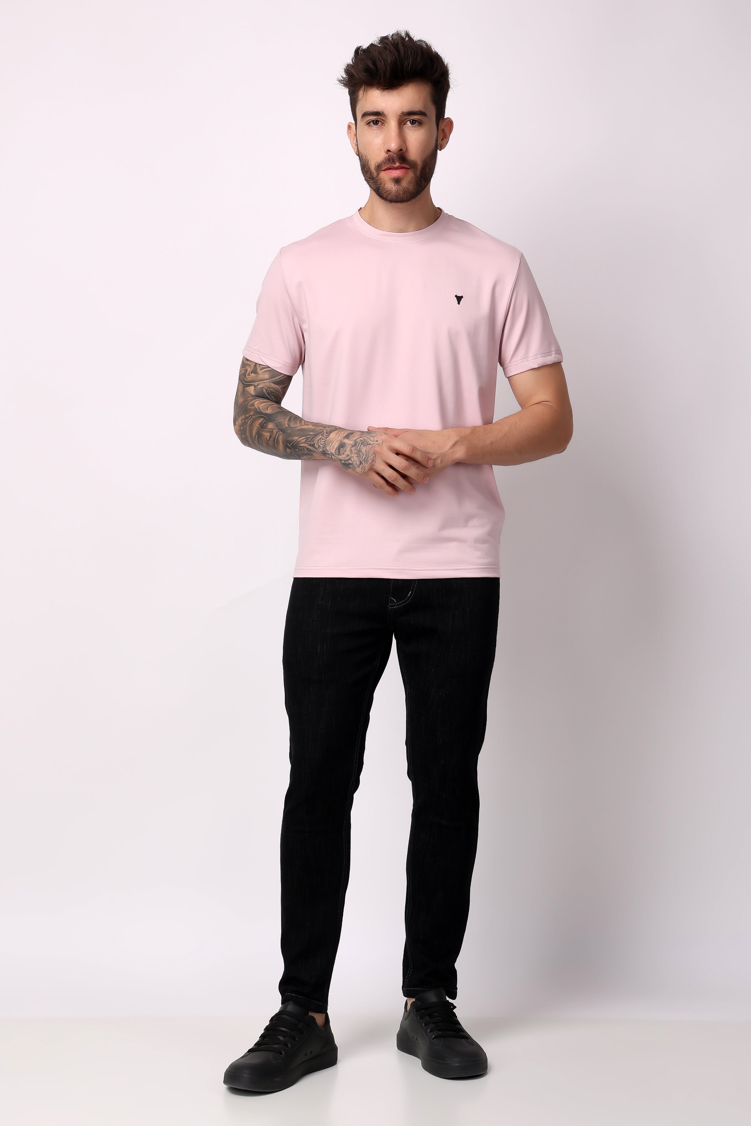 STYLOX SOLID T-SHIRT For Men - Stylox