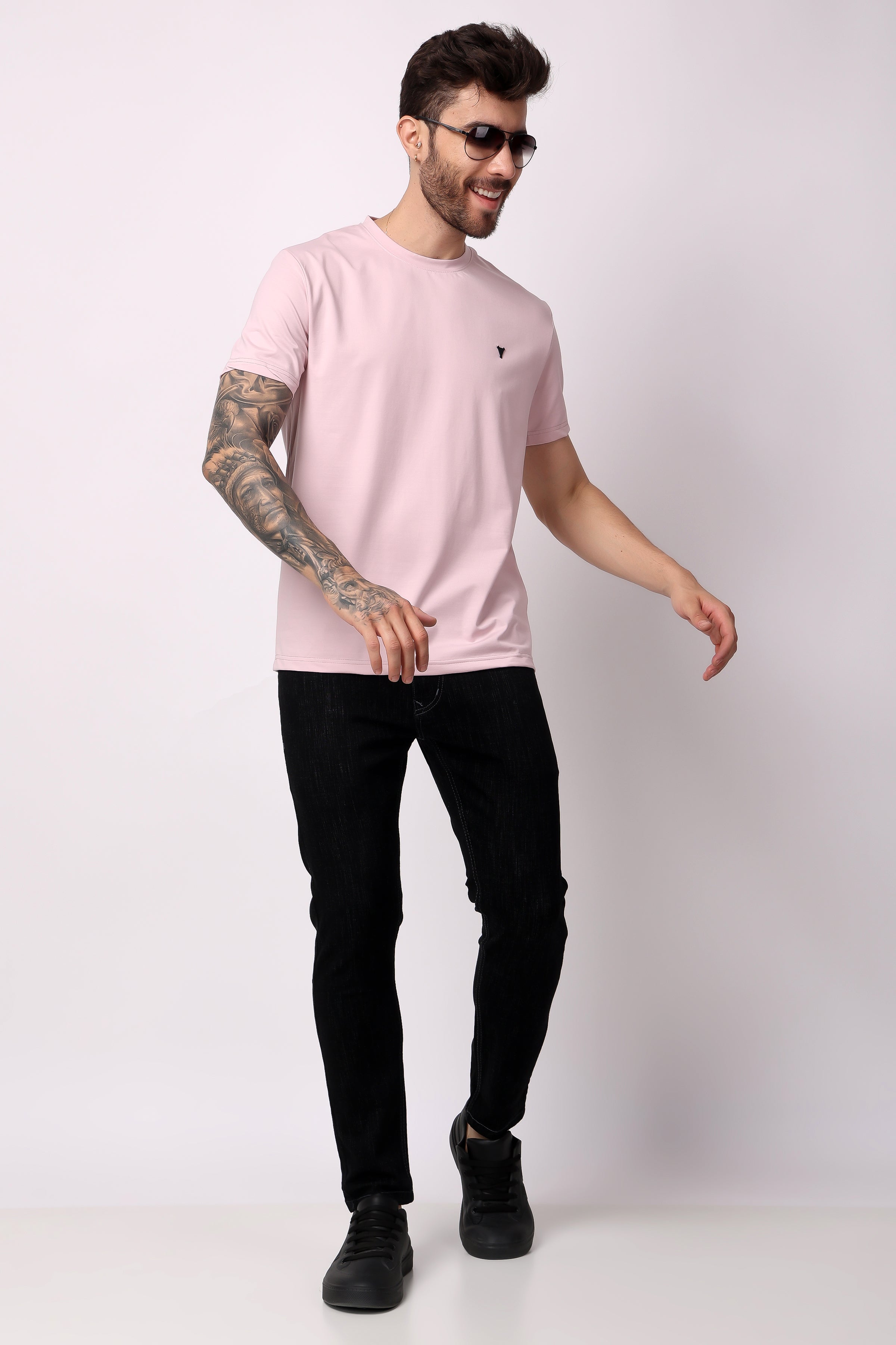 STYLOX SOLID T-SHIRT For Men - Stylox