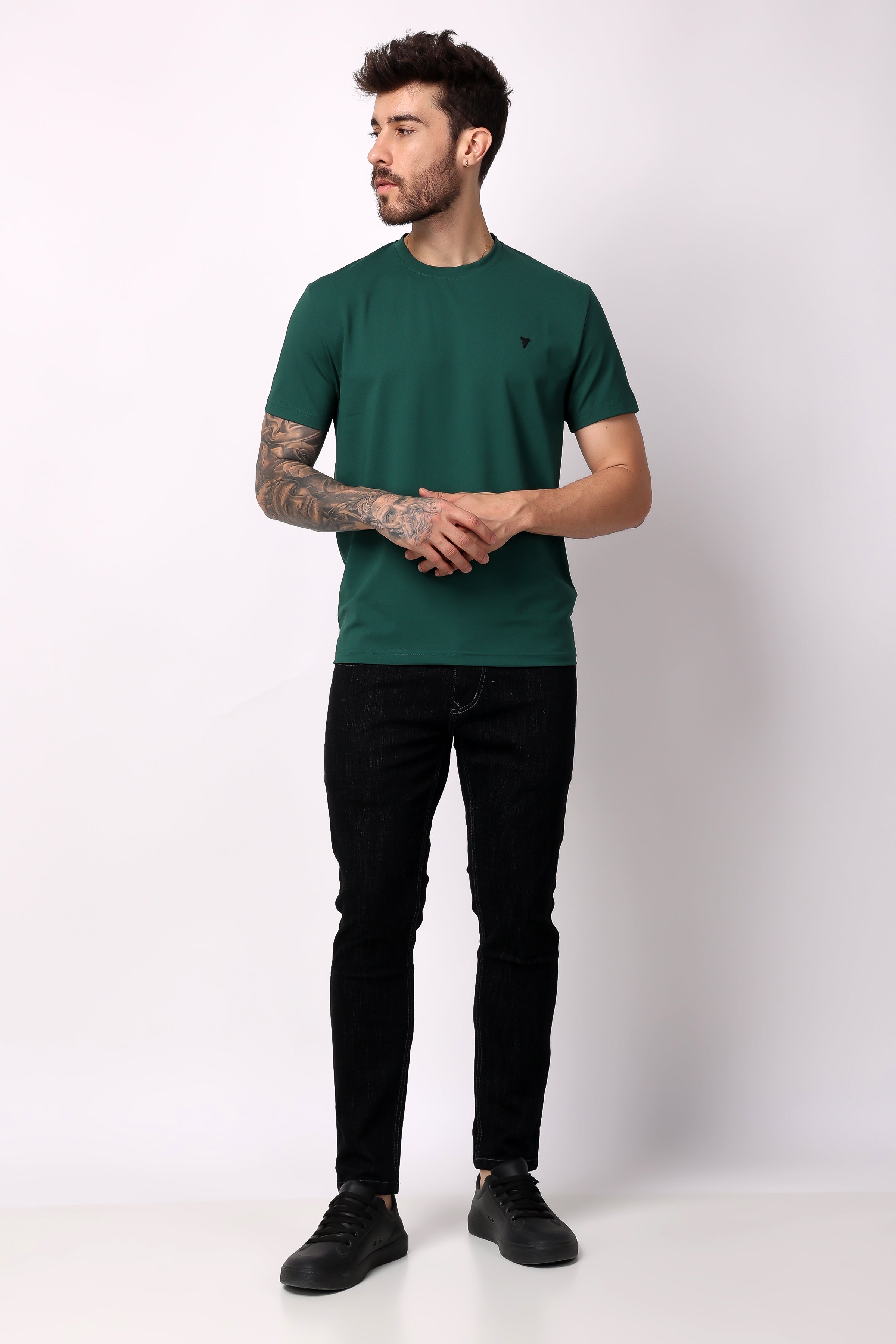 STYLOX SOLID T-SHIRT For Men - Stylox
