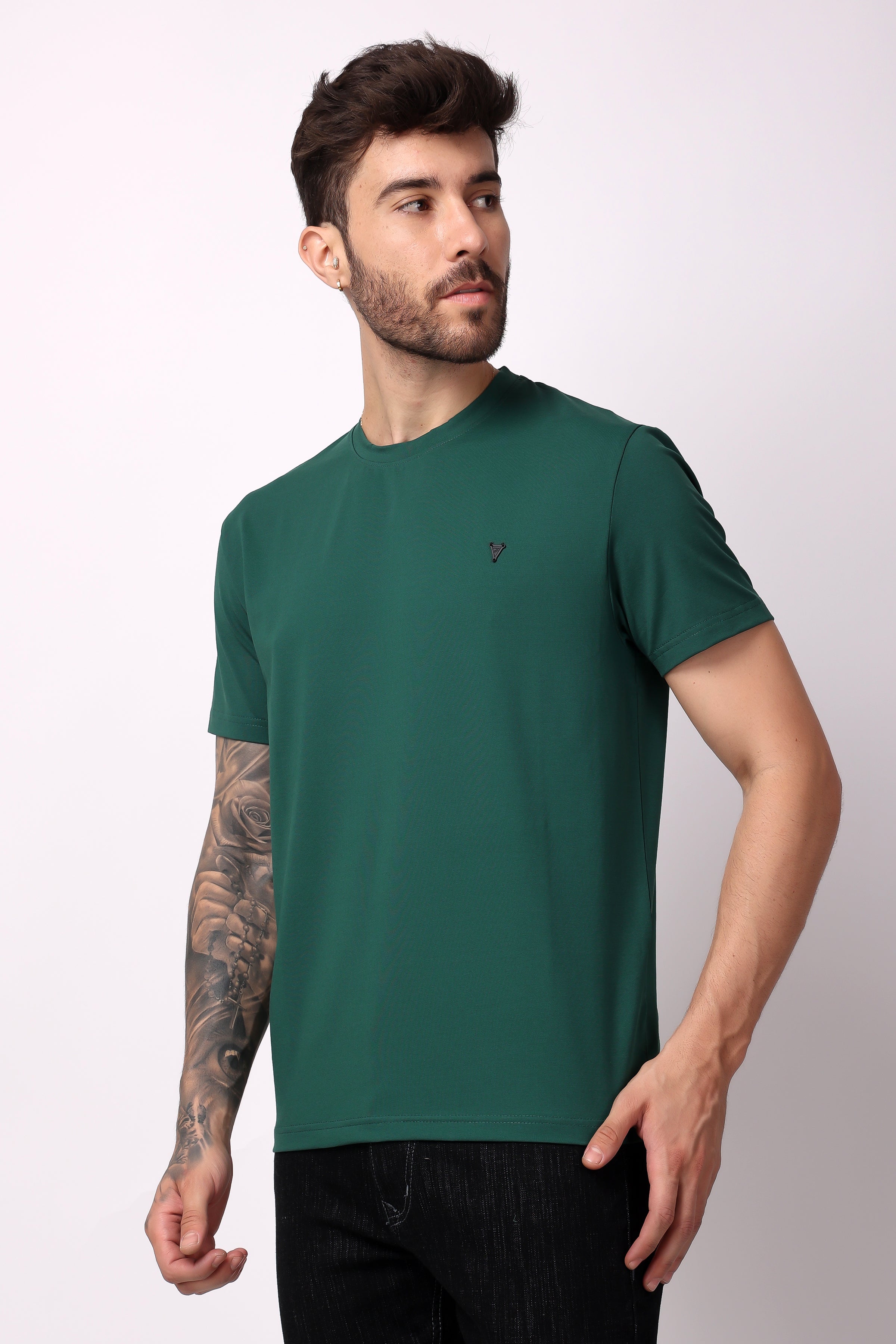 STYLOX SOLID T-SHIRT For Men - Stylox