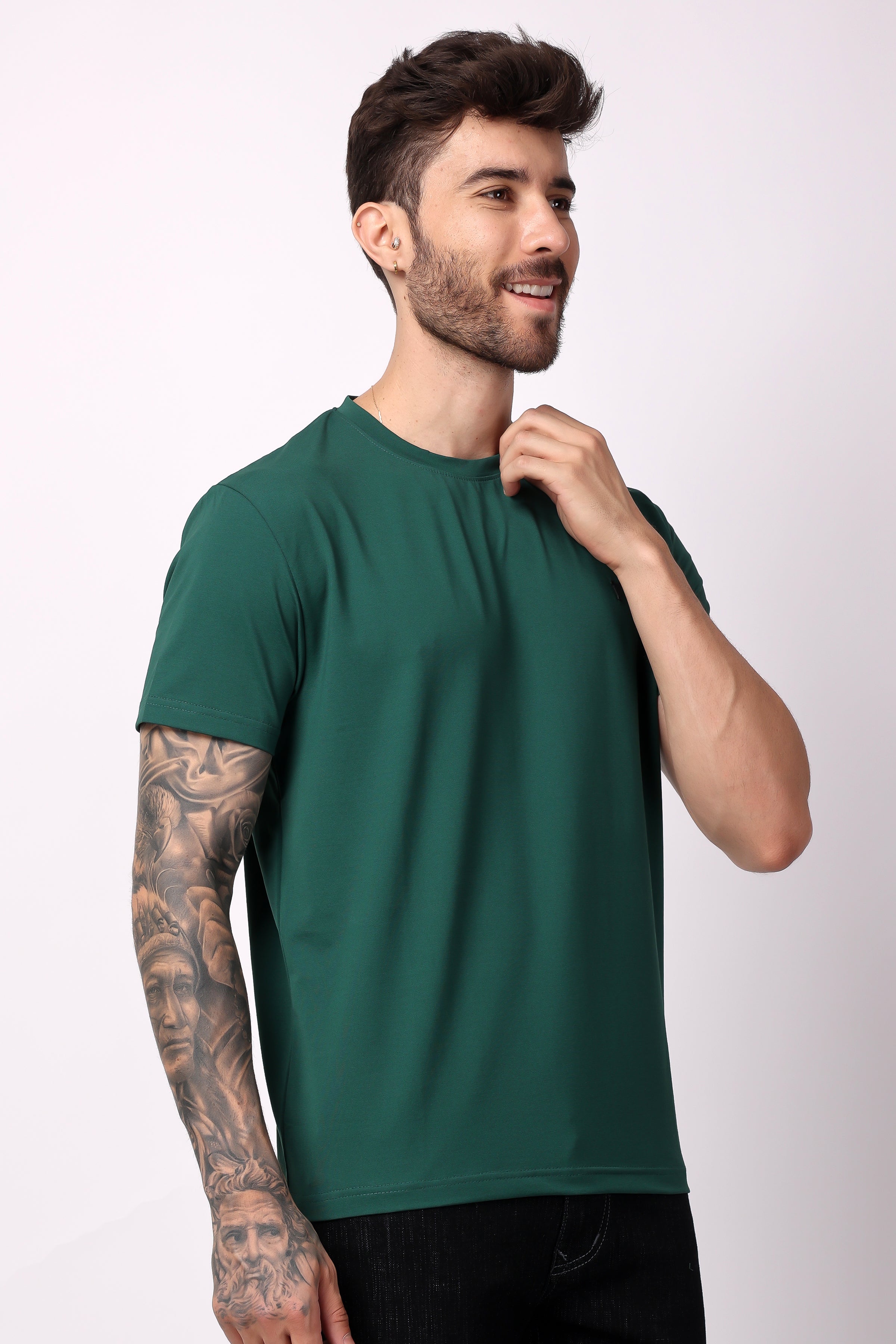 STYLOX SOLID T-SHIRT For Men - Stylox