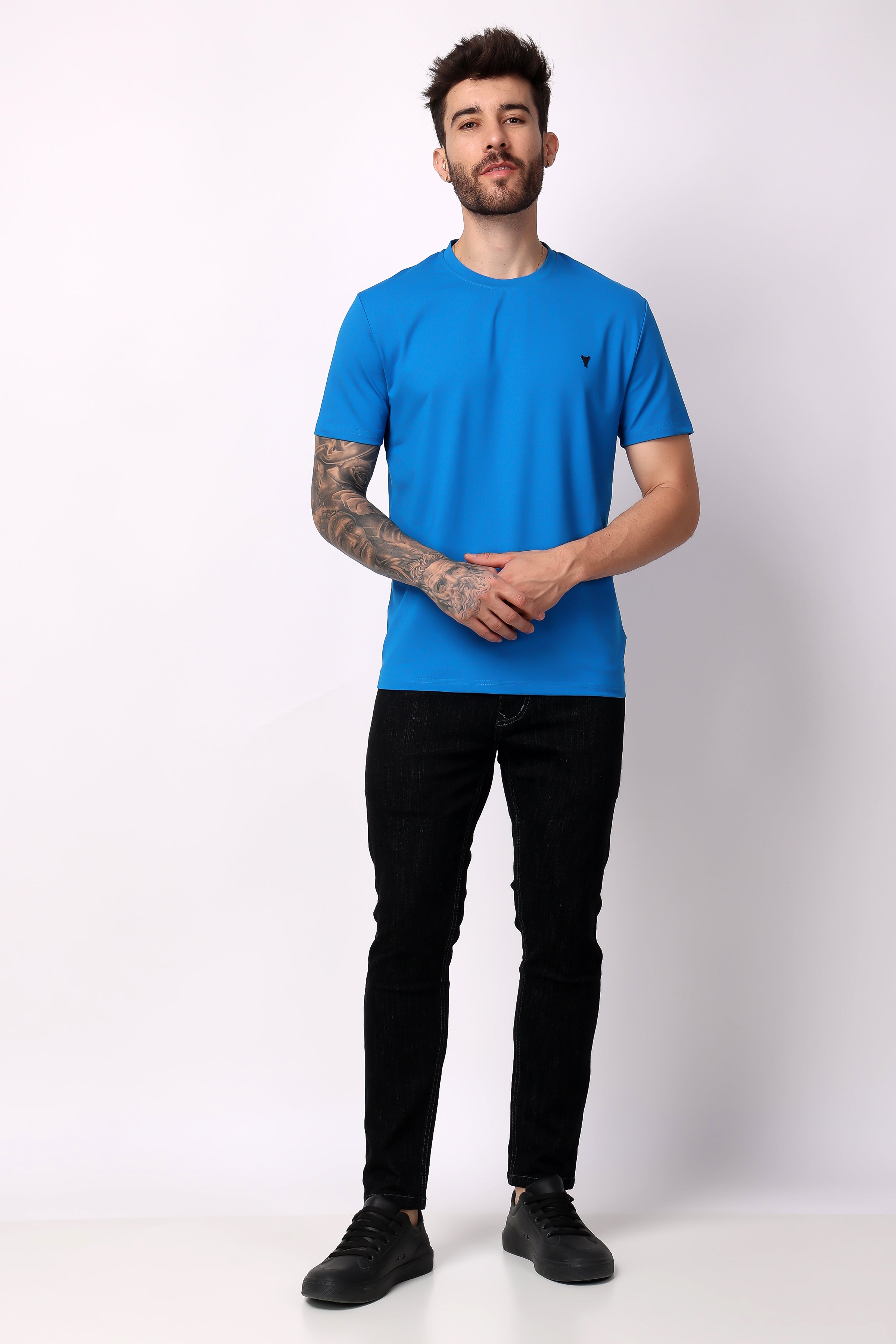 STYLOX SOLID T-SHIRT For Men - Stylox