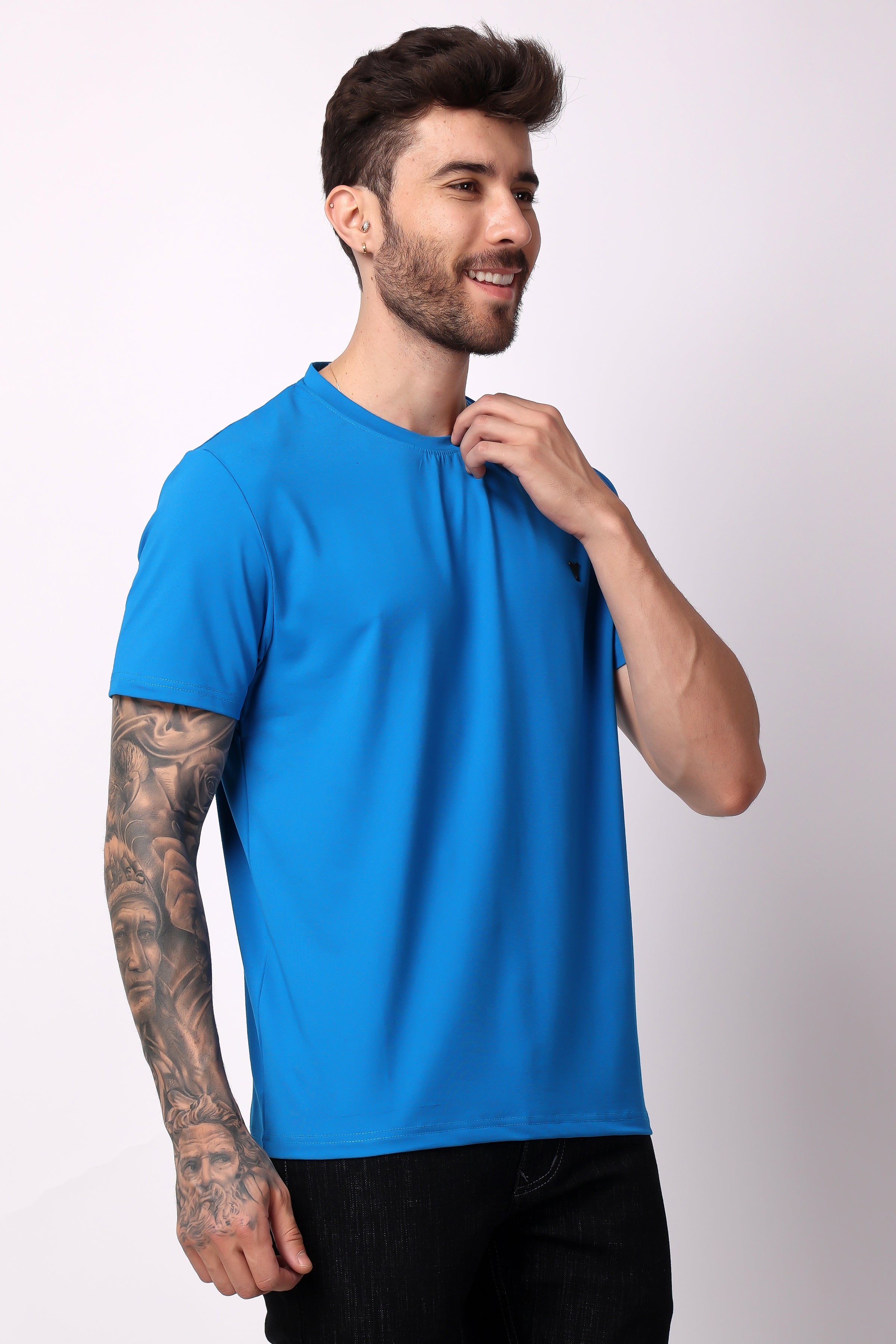 STYLOX SOLID T-SHIRT For Men - Stylox