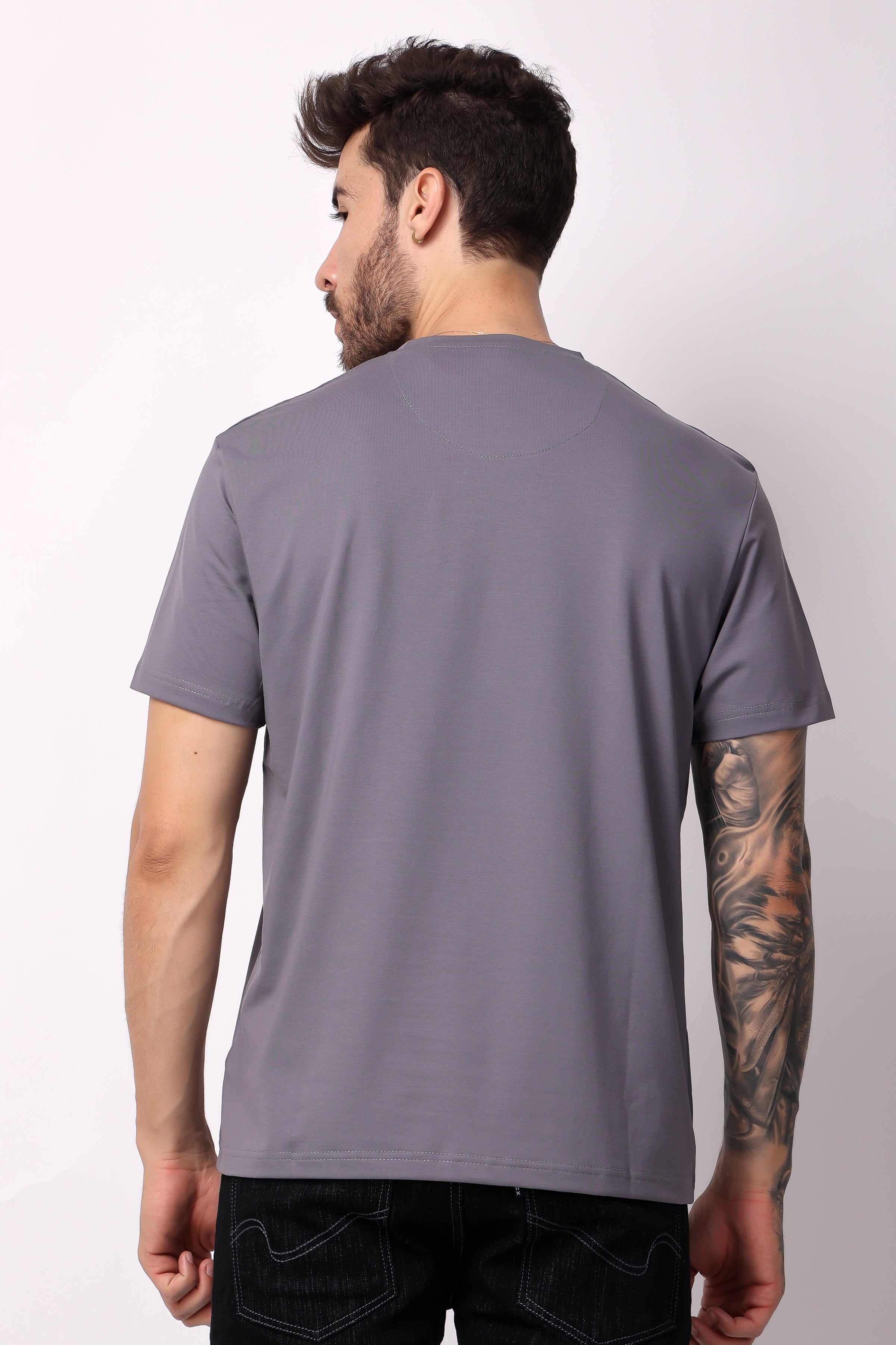 STYLOX SOLID T-SHIRT For Men - Stylox