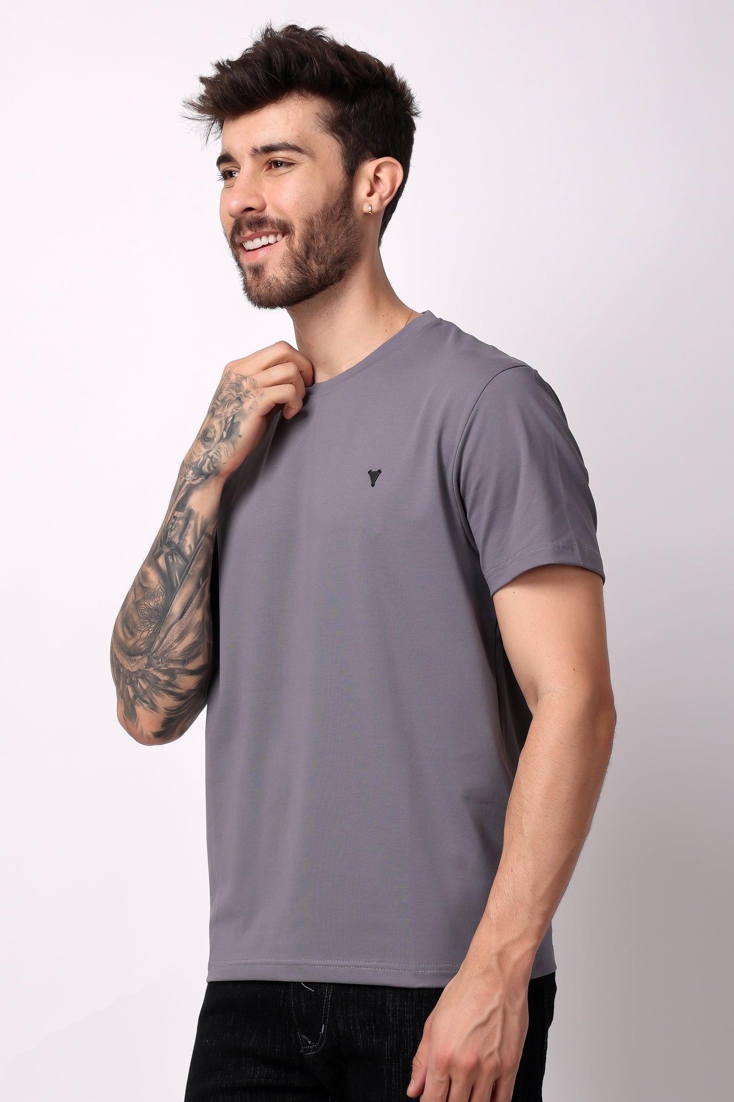 STYLOX SOLID T-SHIRT For Men